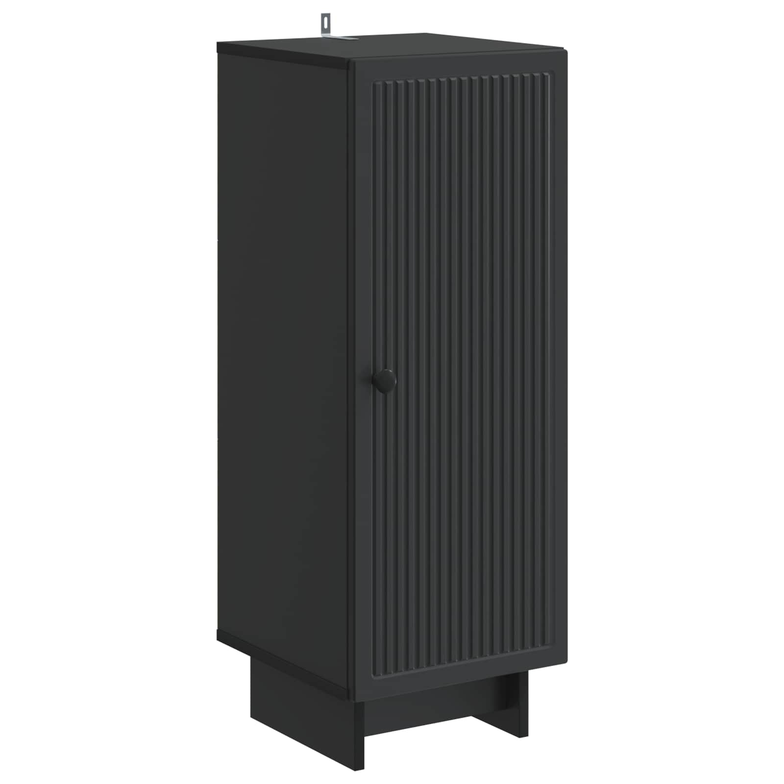 Armoire Noir 33 x 34,5 x 90 cm Bois d’ingénierie - XIOS