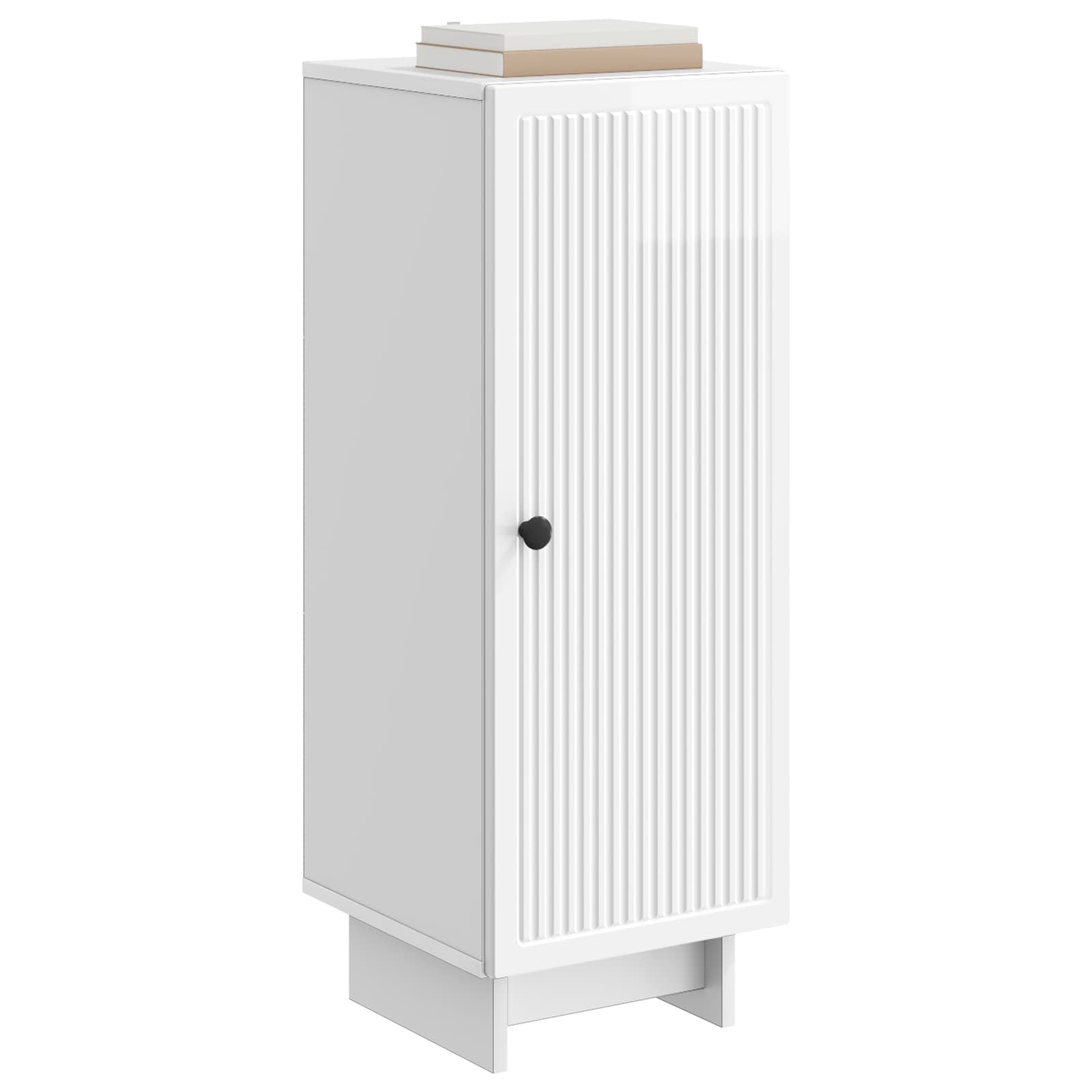 Armoire Blanc Brillant 33 x 34,5 x 90 cm Bois d’ingénierie - XIOS