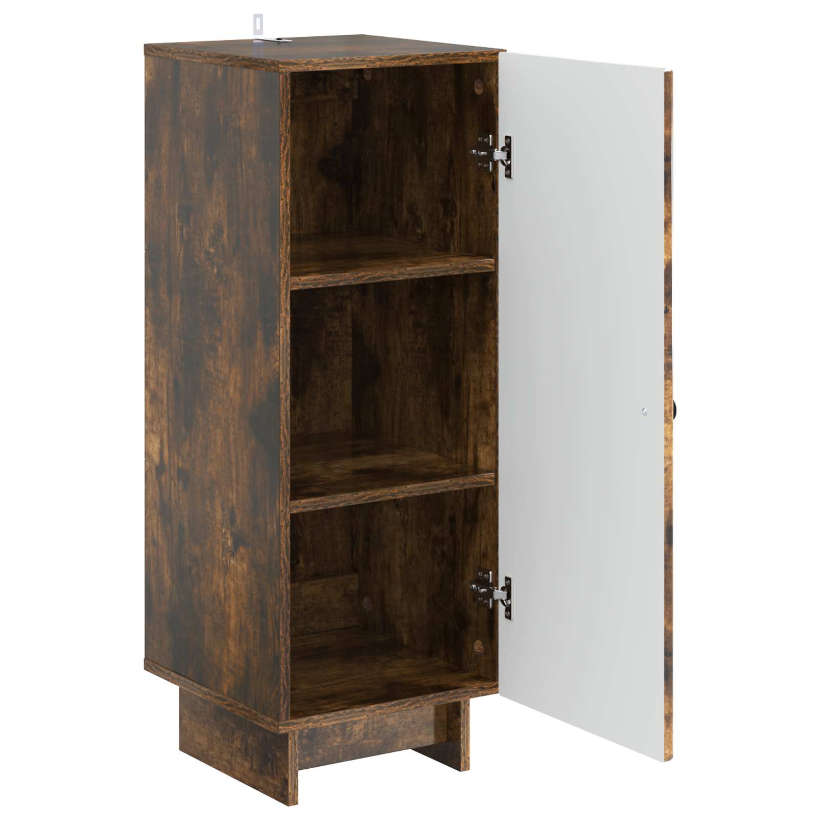 Armoire Chêne Fumé 33 x 34,5 x 90 cm Bois d’ingénierie - XIOS
