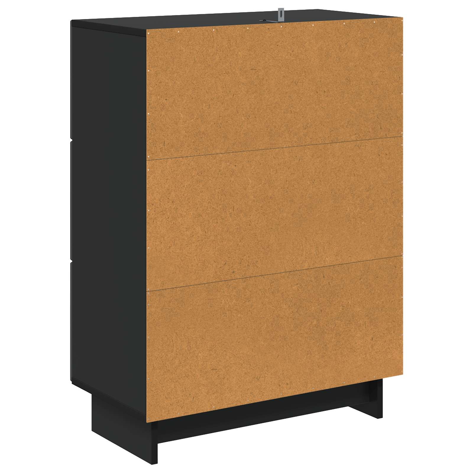 Armoire à tiroirs Noir 66 x 34,5 x 90 cm Bois d'ingénierie - XIOS