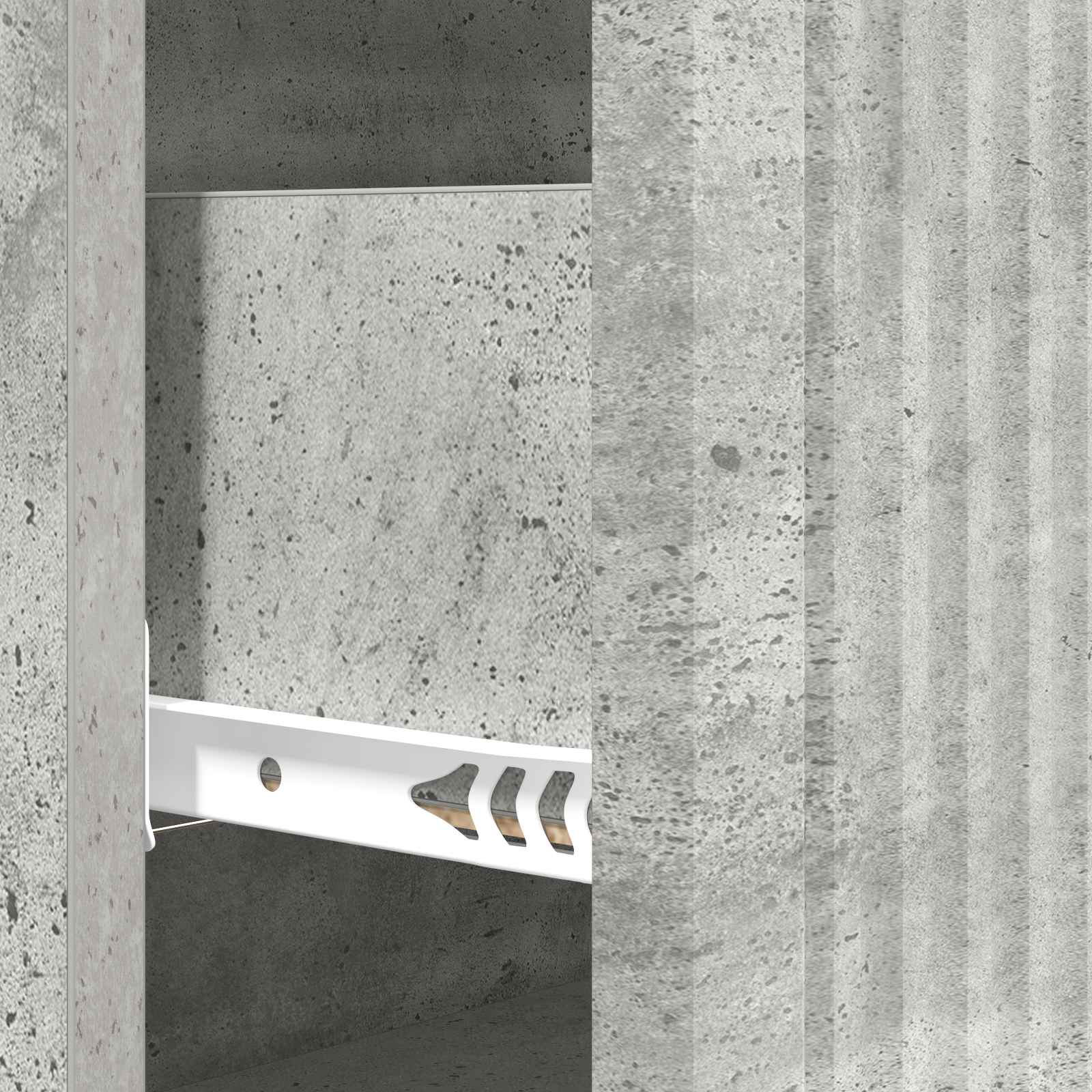 Armoire à tiroirs Gris béton 66 x 34,5 x 90 cm - XIOS
