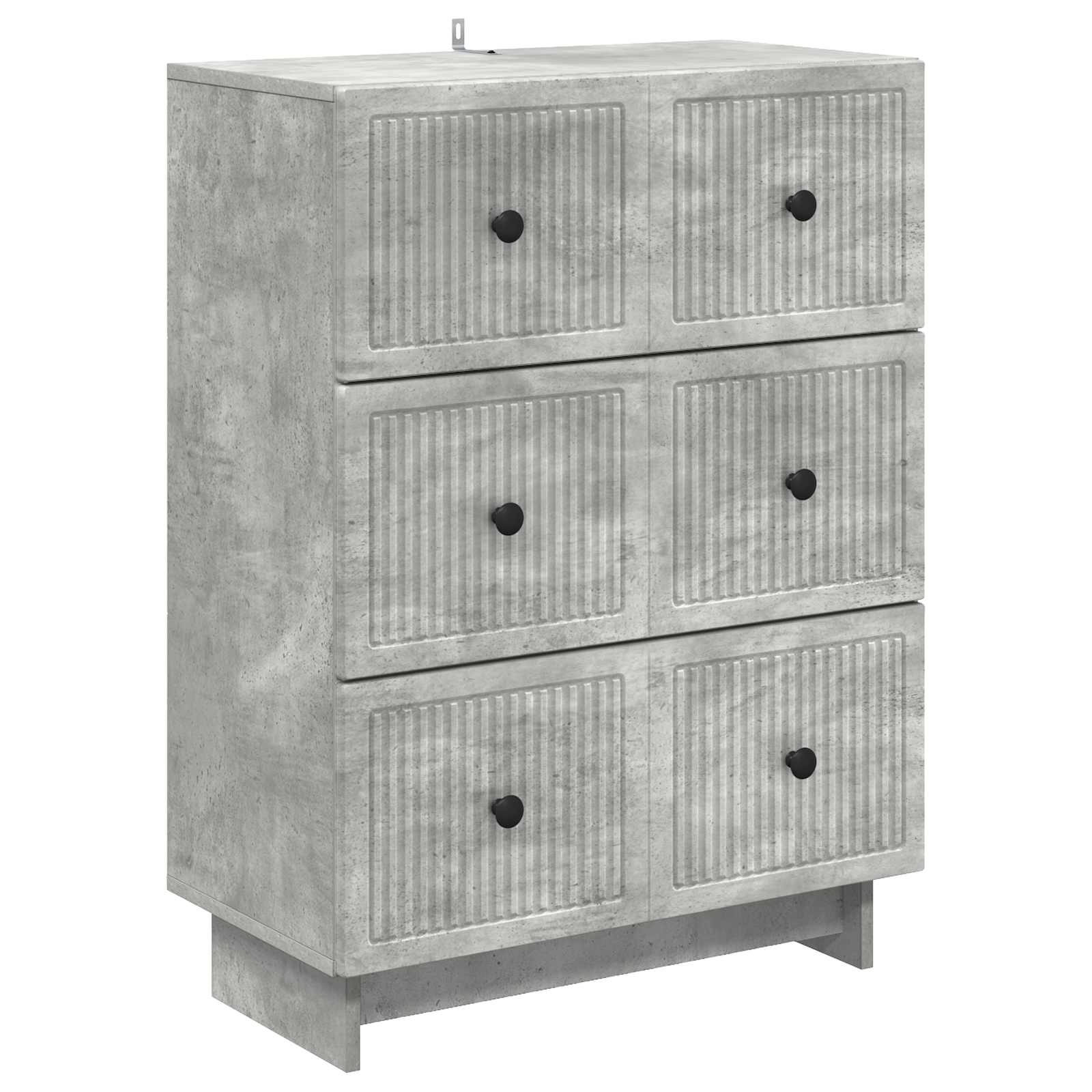 Armoire à tiroirs Gris béton 66 x 34,5 x 90 cm - XIOS