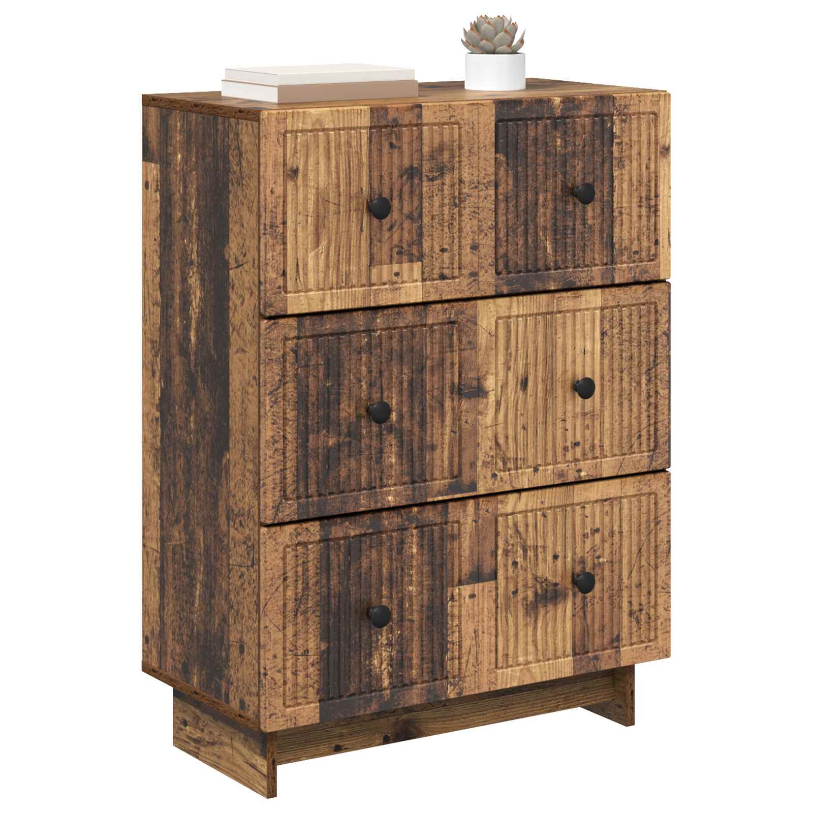 Armoire à tiroirs Bois ancien 66 x 34,5 x 90 cm - XIOS