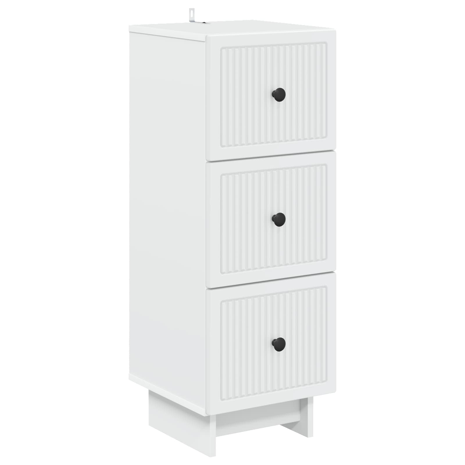 Armoire à tiroirs Blanc 33 x 34,5 x 90 cm Bois d'ingénierie - XIOS