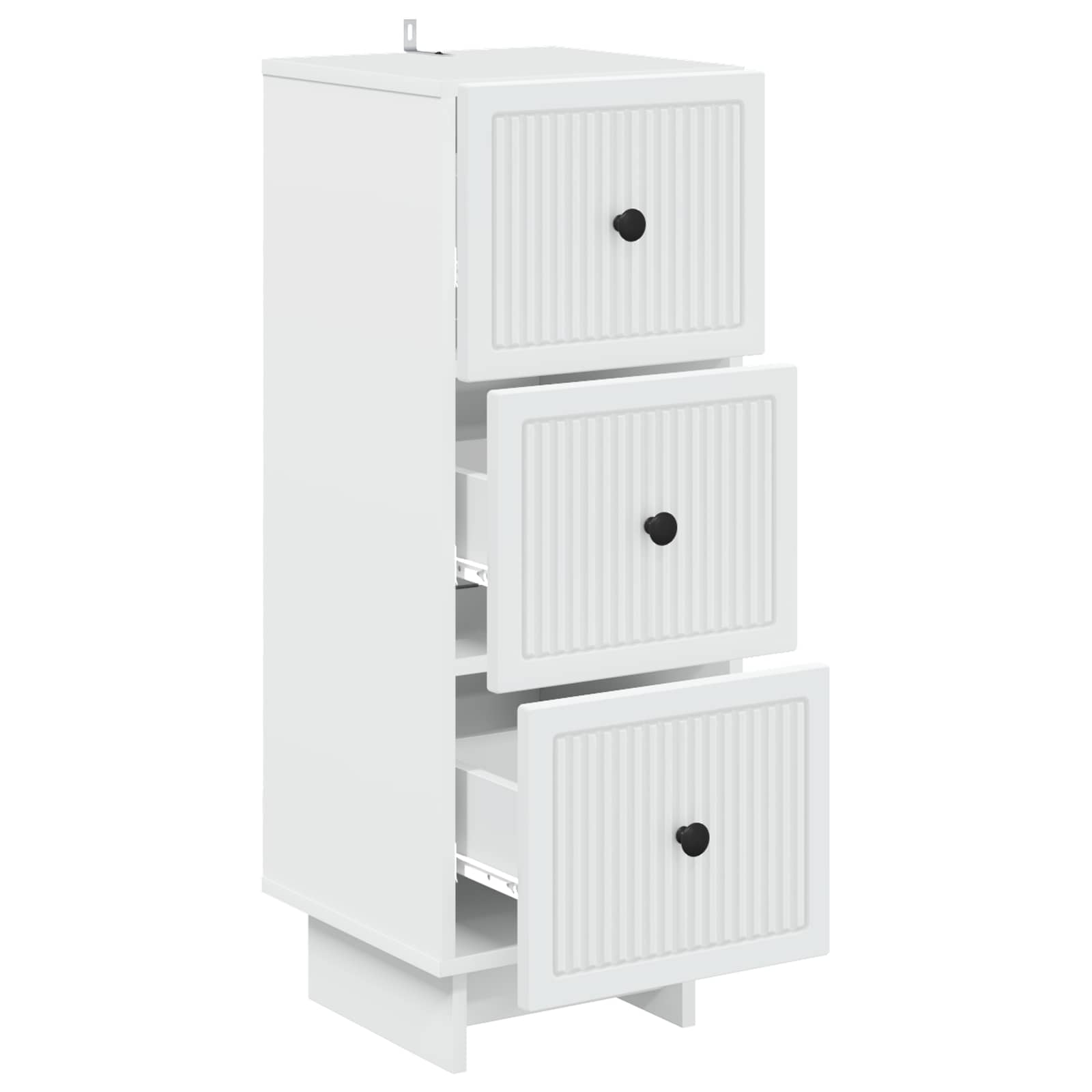 Armoire à tiroirs Blanc 33 x 34,5 x 90 cm Bois d'ingénierie - XIOS