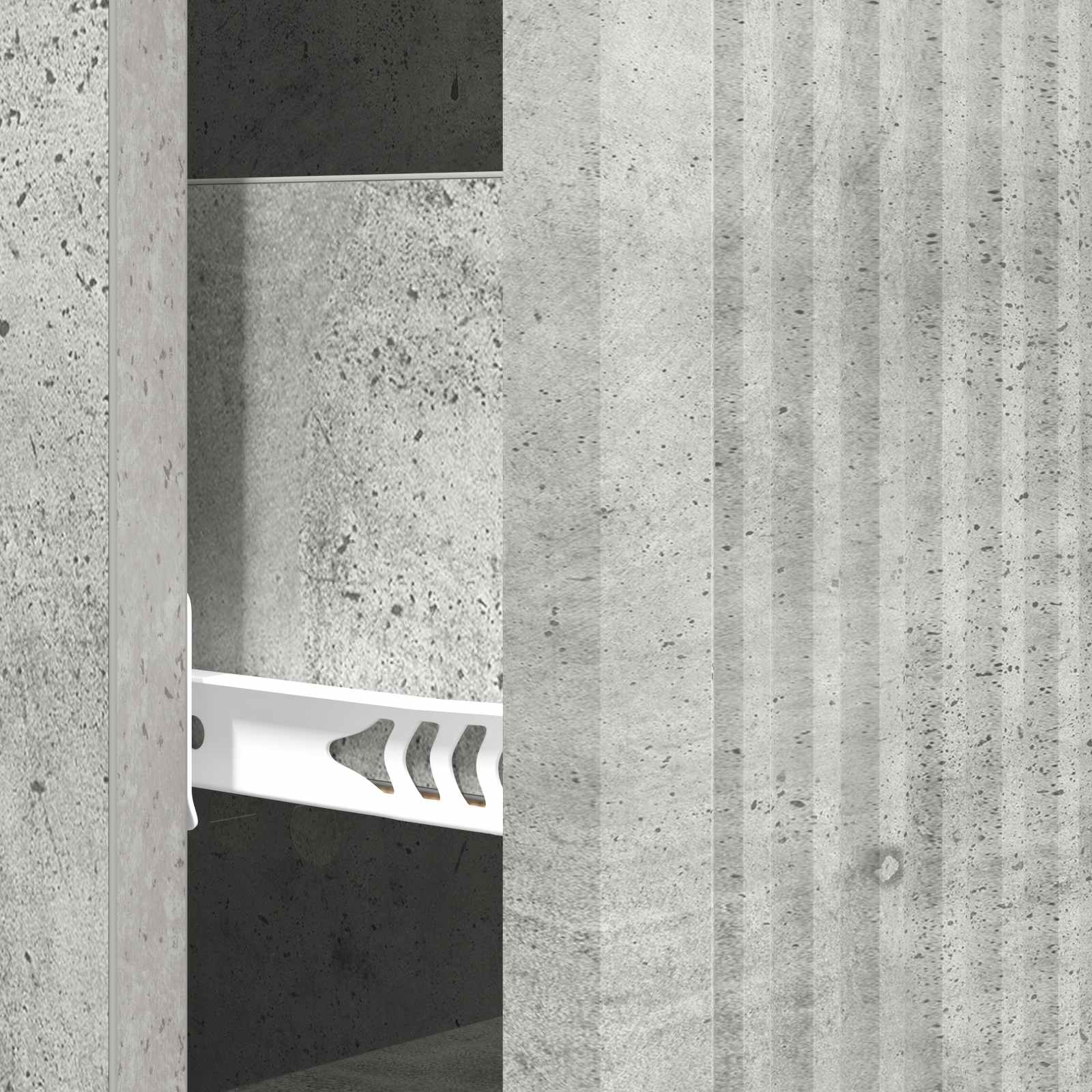 Armoire à tiroirs Gris béton 33 x 34,5 x 90 cm - XIOS
