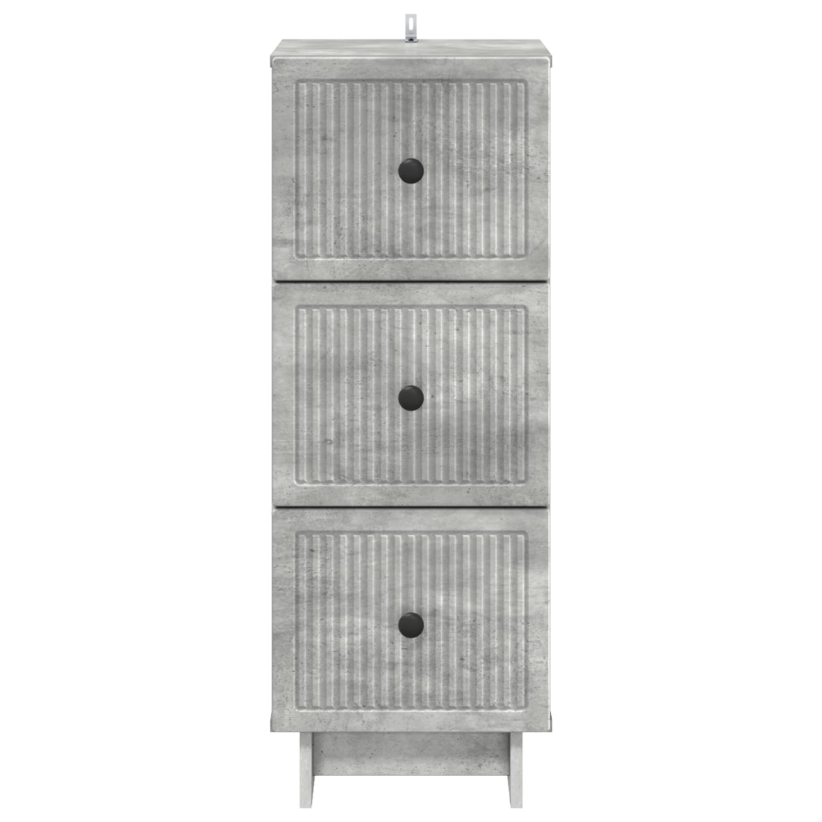 Armoire à tiroirs Gris béton 33 x 34,5 x 90 cm - XIOS