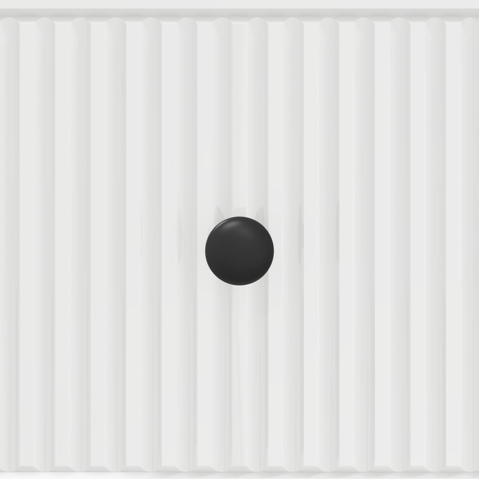 Armoire à tiroirs Blanc brillant 33 x 34,5 x 90 cm - XIOS