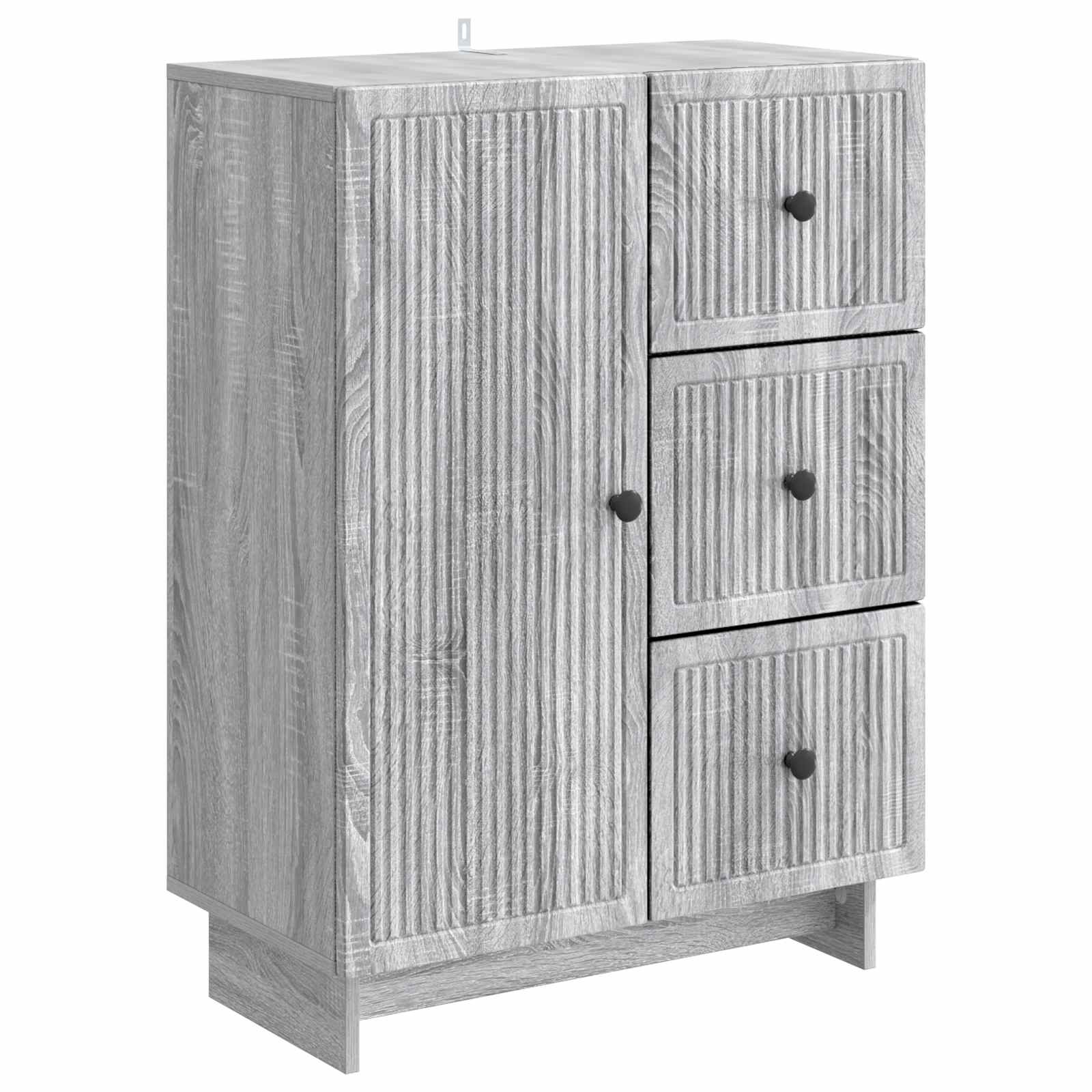 Buffet Sonoma gris 66 x 34,5 x 90 cm Bois d'ingénierie - XIOS
