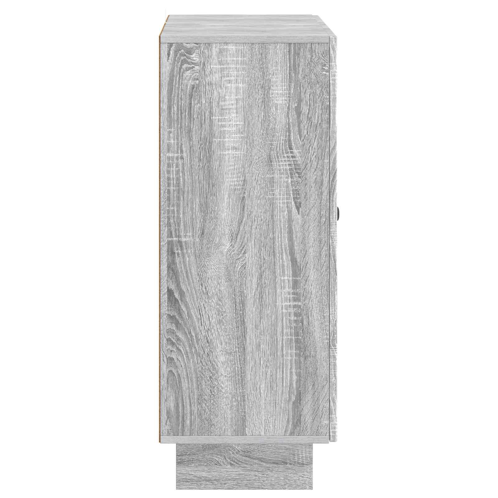 Buffet Sonoma gris 66 x 34,5 x 90 cm Bois d'ingénierie - XIOS