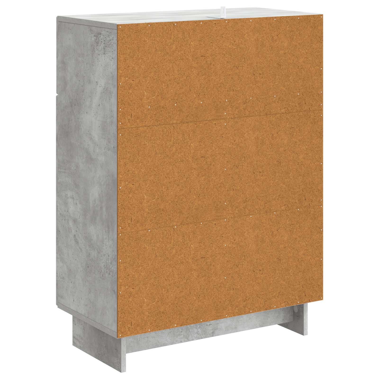 Buffet Gris béton 66 x 34,5 x 90 cm Bois d'ingénierie - XIOS