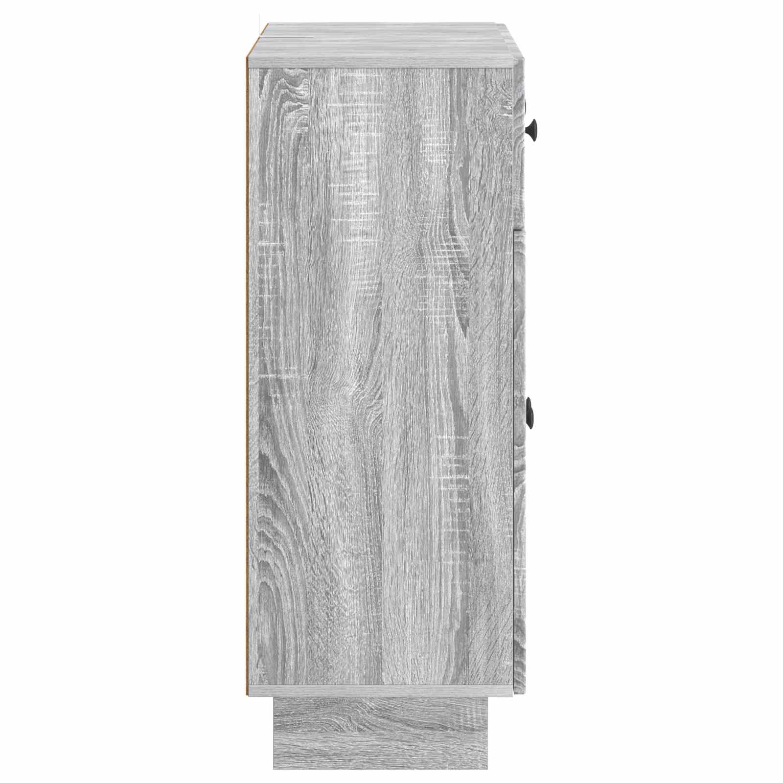 Buffet Sonoma gris 66 x 34,5 x 90 cm Bois d'ingénierie - XIOS
