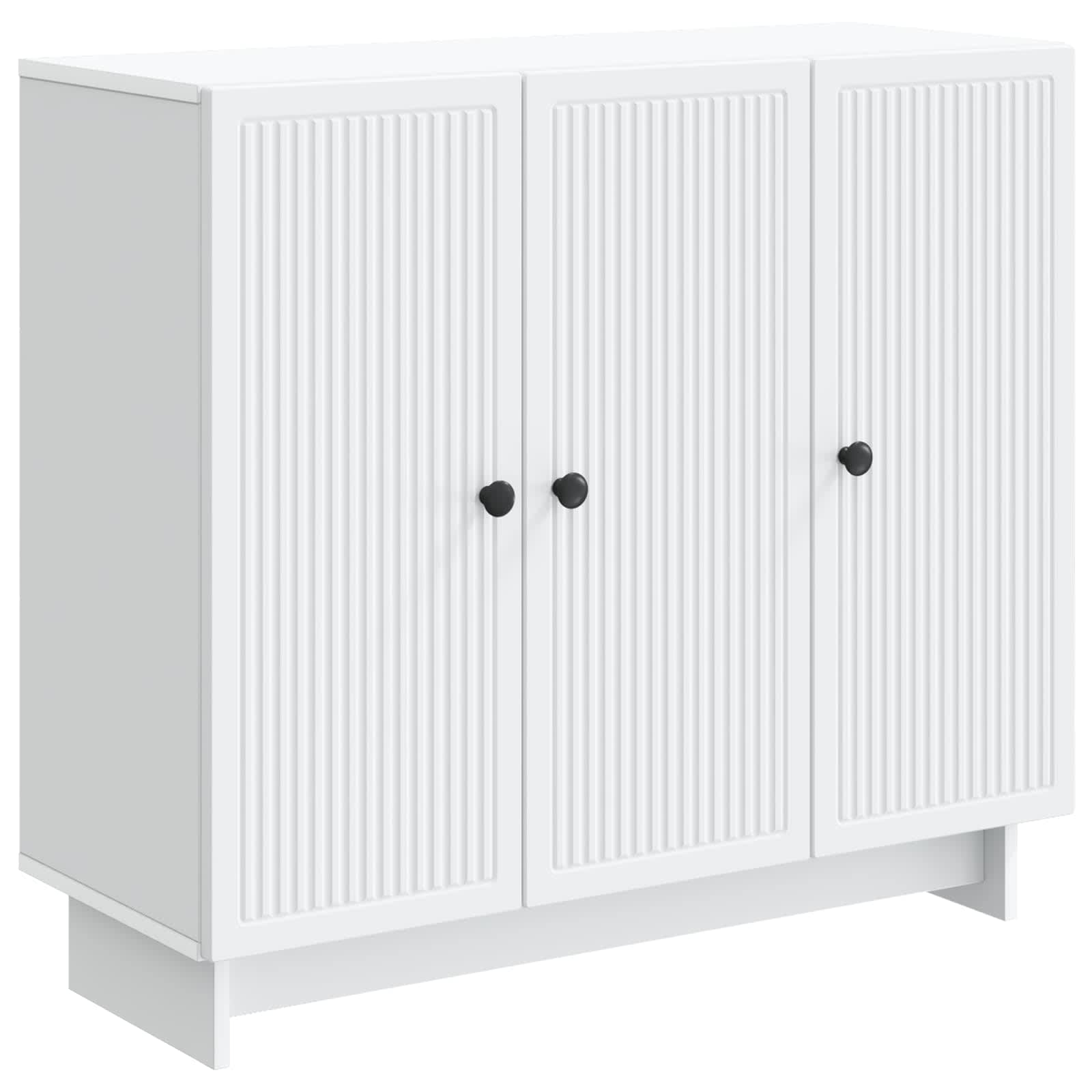 Buffet Blanc 89 x 34,5 x 80 cm Bois d'ingénierie - XIOS