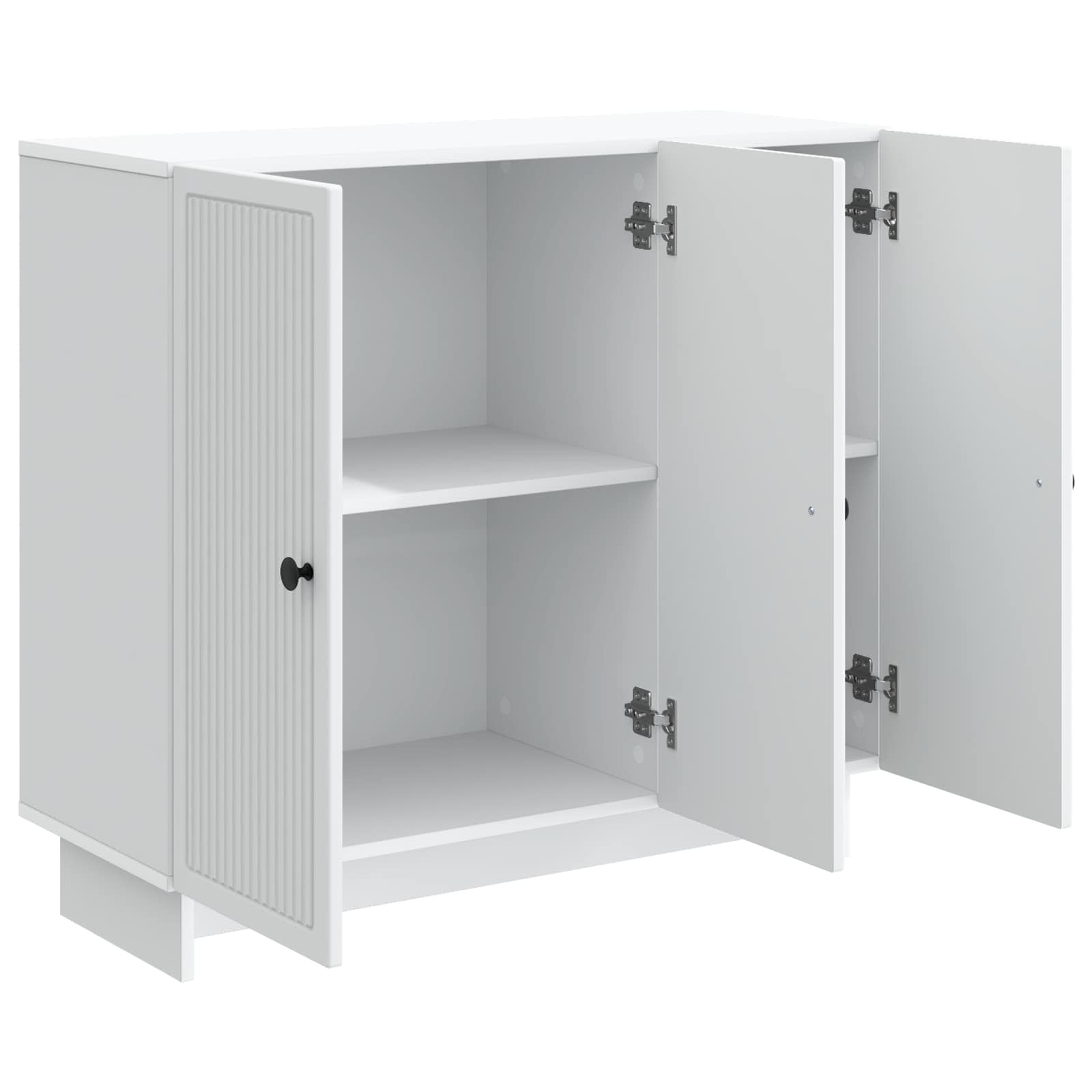 Buffet Blanc 89 x 34,5 x 80 cm Bois d'ingénierie - XIOS