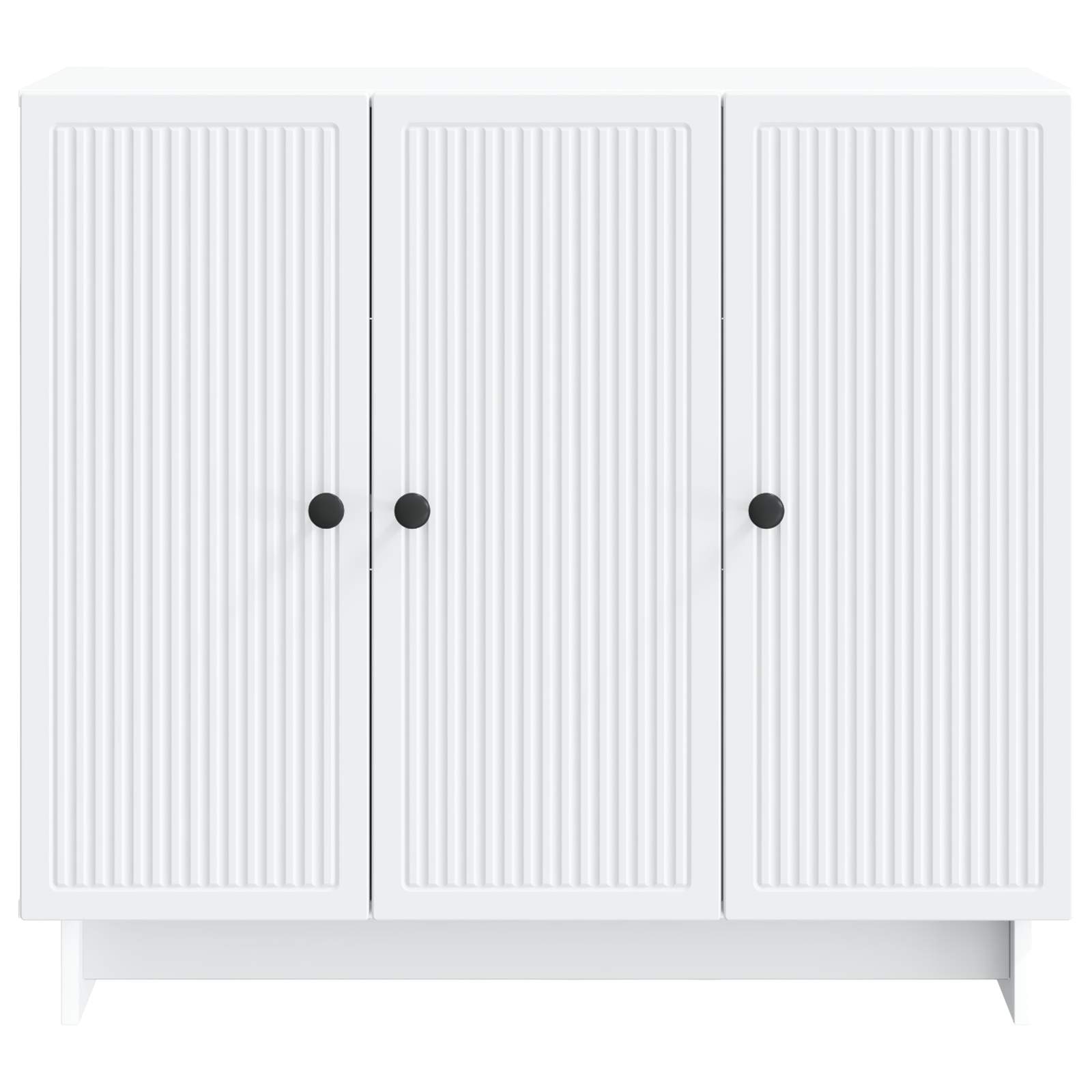 Buffet Blanc 89 x 34,5 x 80 cm Bois d'ingénierie - XIOS