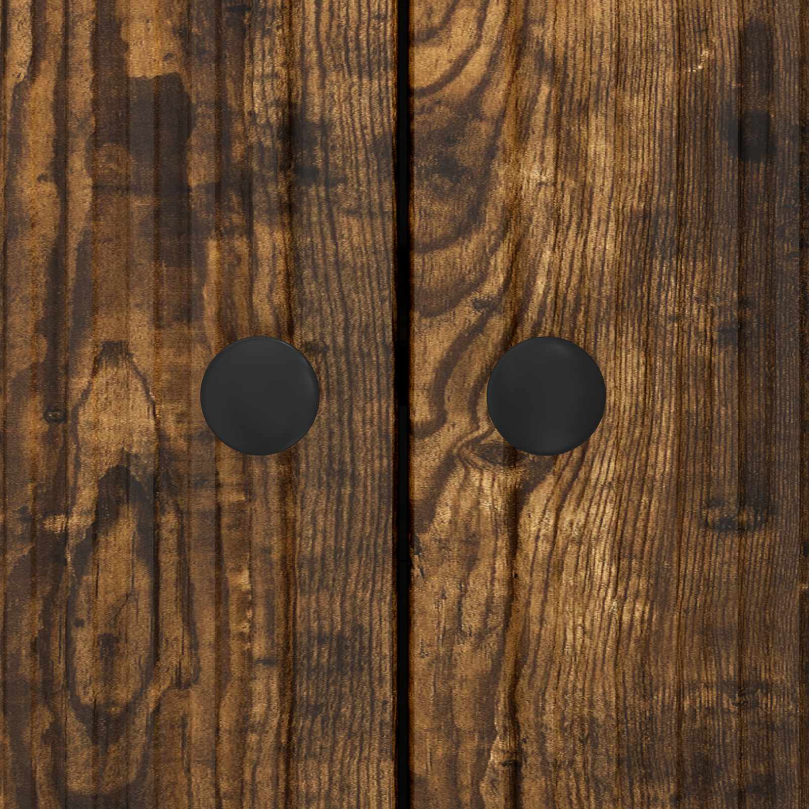 Buffet Chêne fumé 89 x 34,5 x 80 cm Bois d'ingénierie - XIOS