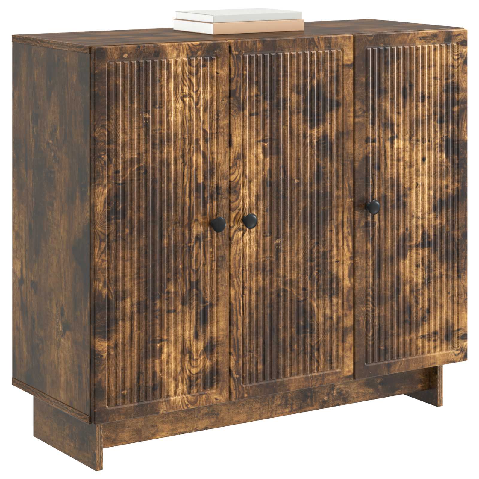 Buffet Chêne fumé 89 x 34,5 x 80 cm Bois d'ingénierie - XIOS