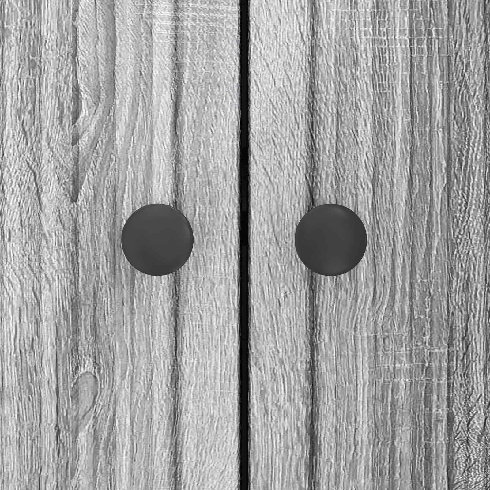 Buffet Sonoma gris 89 x 34,5 x 80 cm Bois d'ingénierie - XIOS