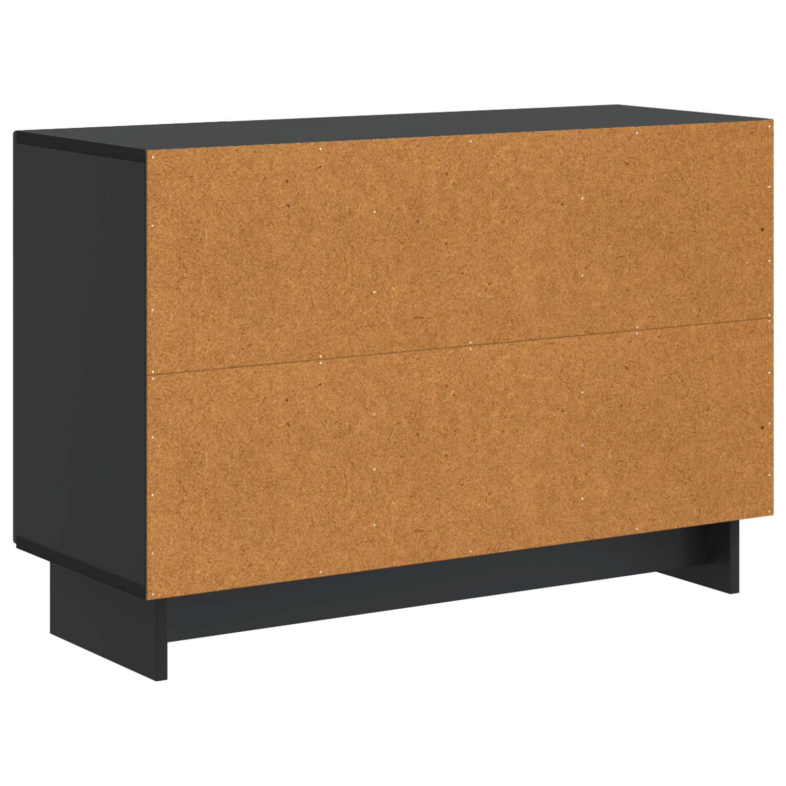 Buffet avec tiroir Noir 89 x 34,5 x 60 cm Bois d'ingénierie - XIOS