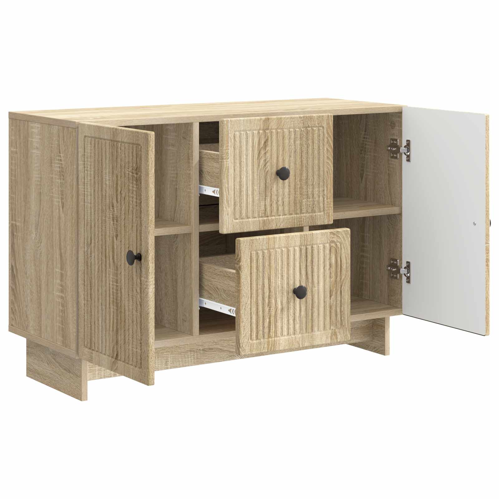 Buffet Chêne Sonoma 89 x 34,5 x 60 cm Bois d'ingénierie - XIOS