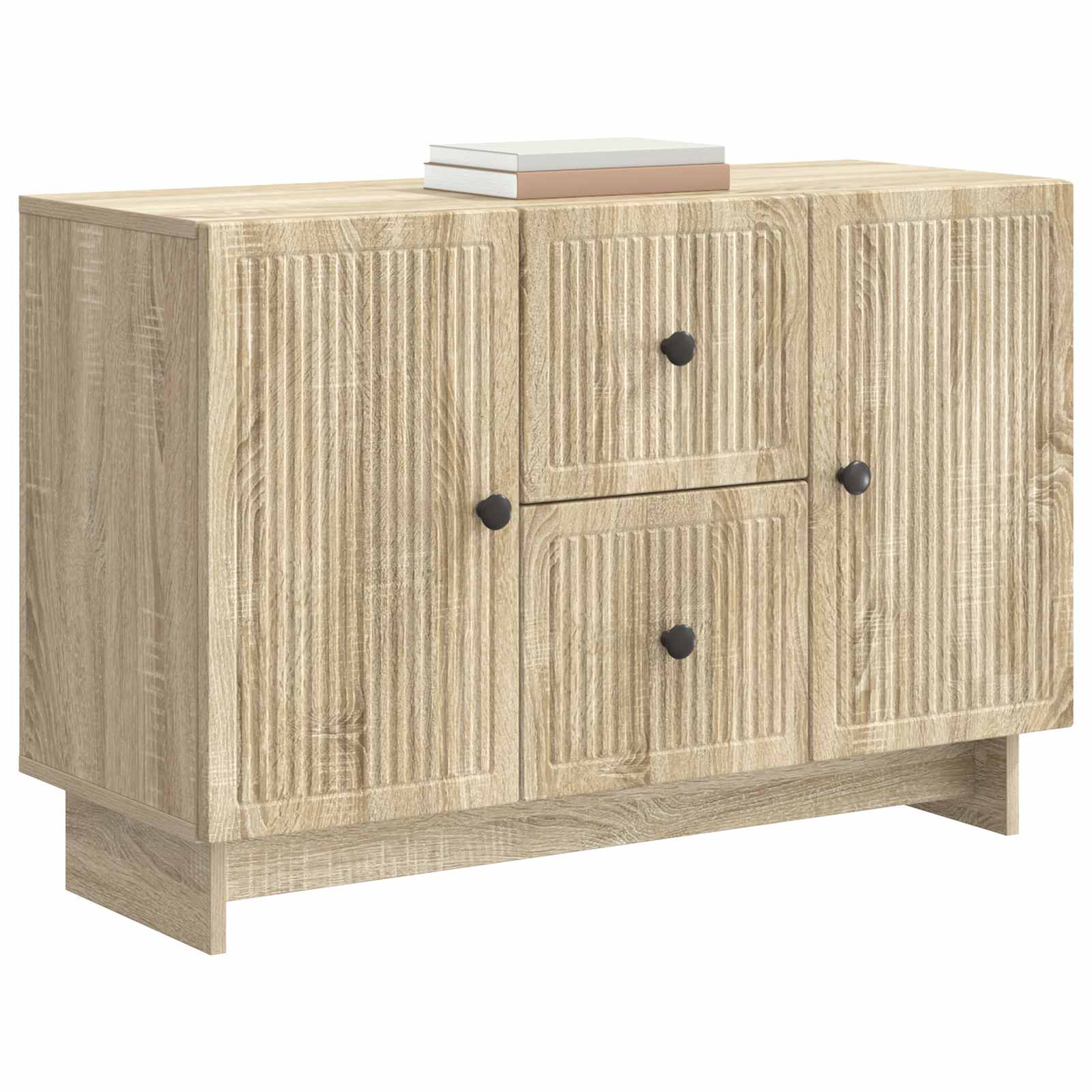 Buffet Chêne Sonoma 89 x 34,5 x 60 cm Bois d'ingénierie - XIOS