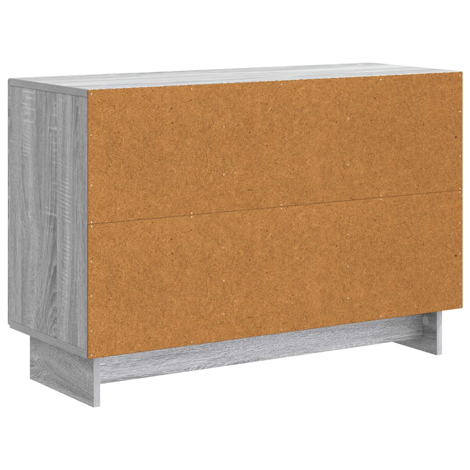 Buffet Sonoma gris 89 x 34,5 x 60 cm Bois d'ingénierie - XIOS