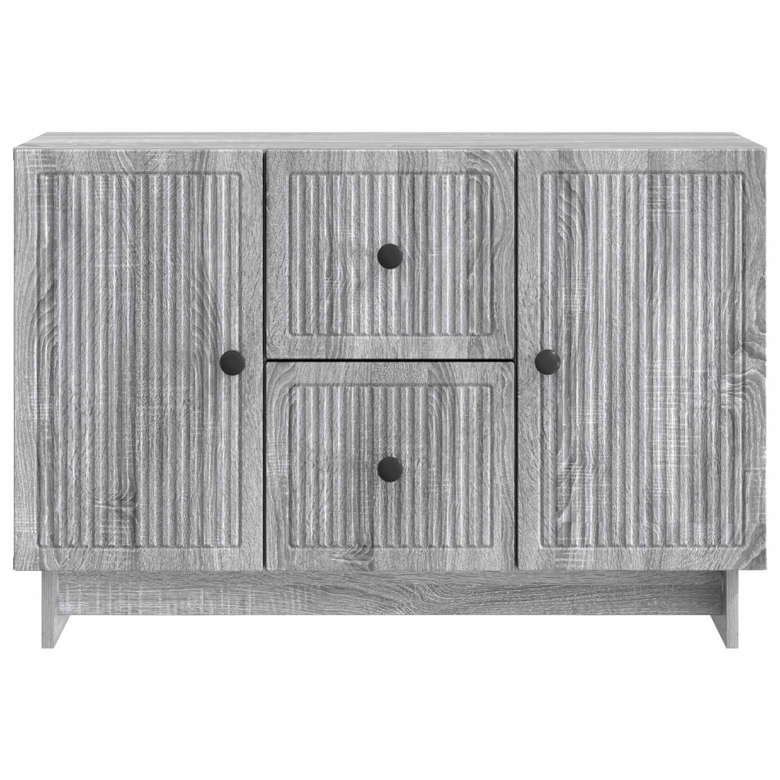 Buffet Sonoma gris 89 x 34,5 x 60 cm Bois d'ingénierie - XIOS