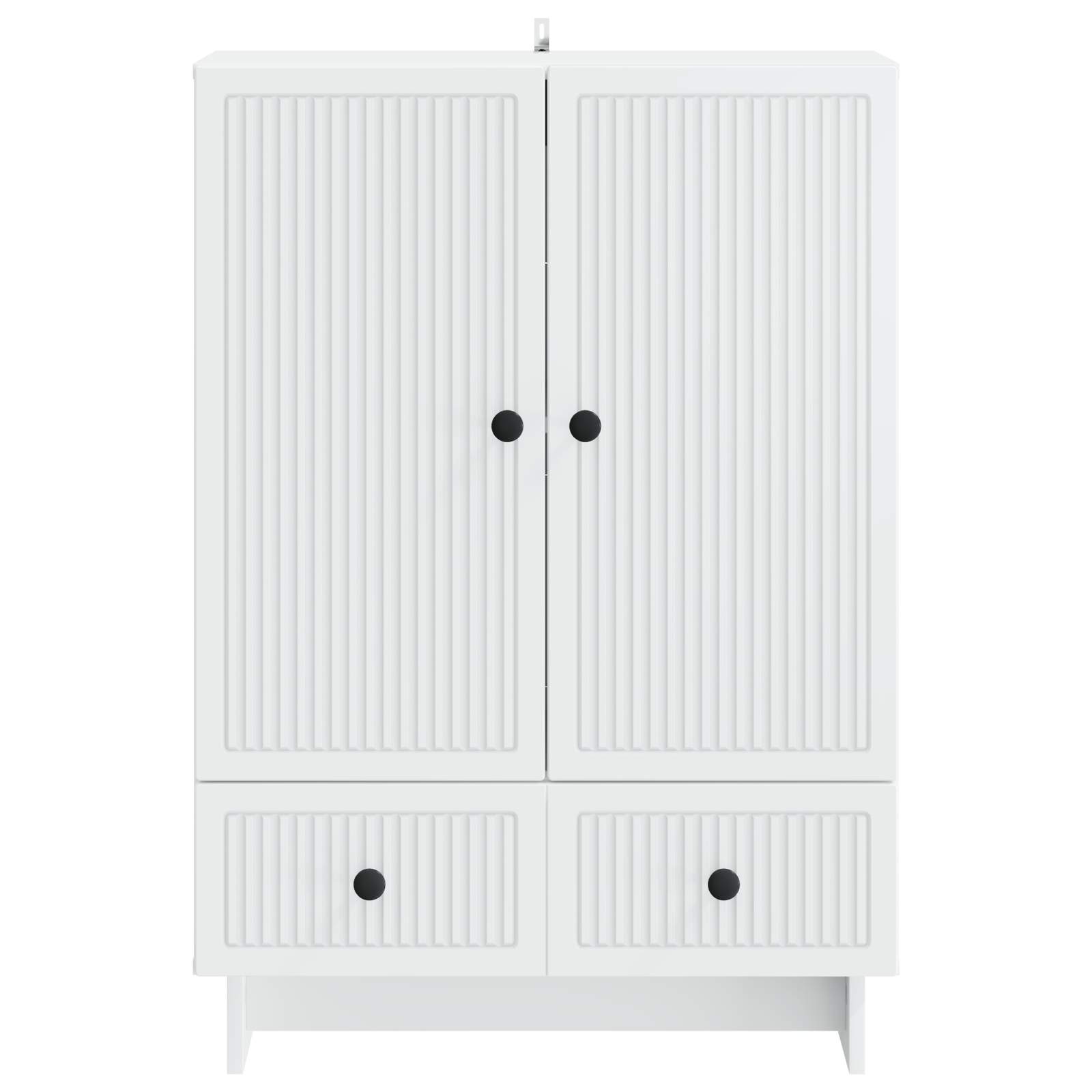 Buffet Blanc 66 x 34,5 x 95 cm Bois d’ingénierie - XIOS