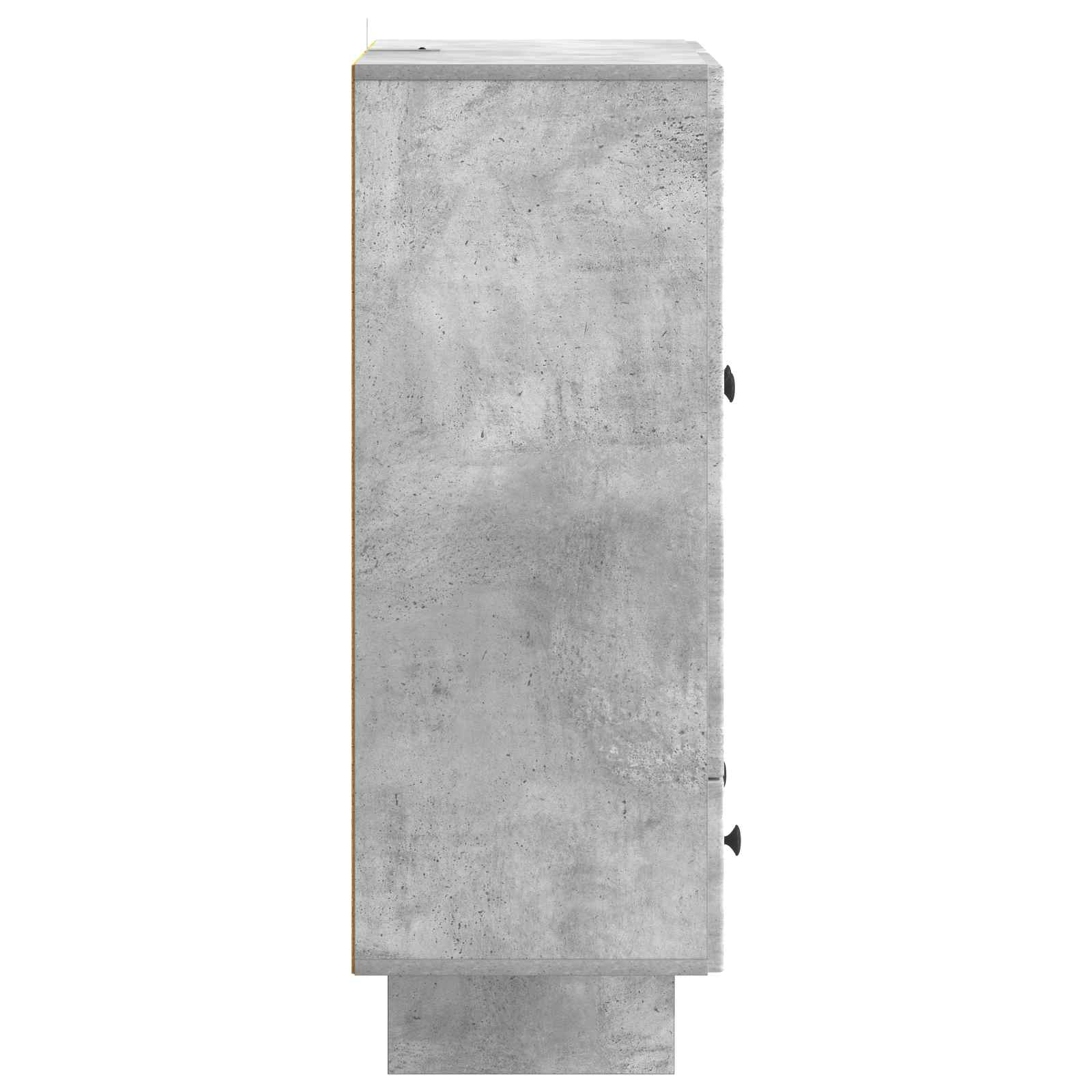 Buffet Gris Béton 66 x 34,5 x 95 cm Bois d’ingénierie - XIOS