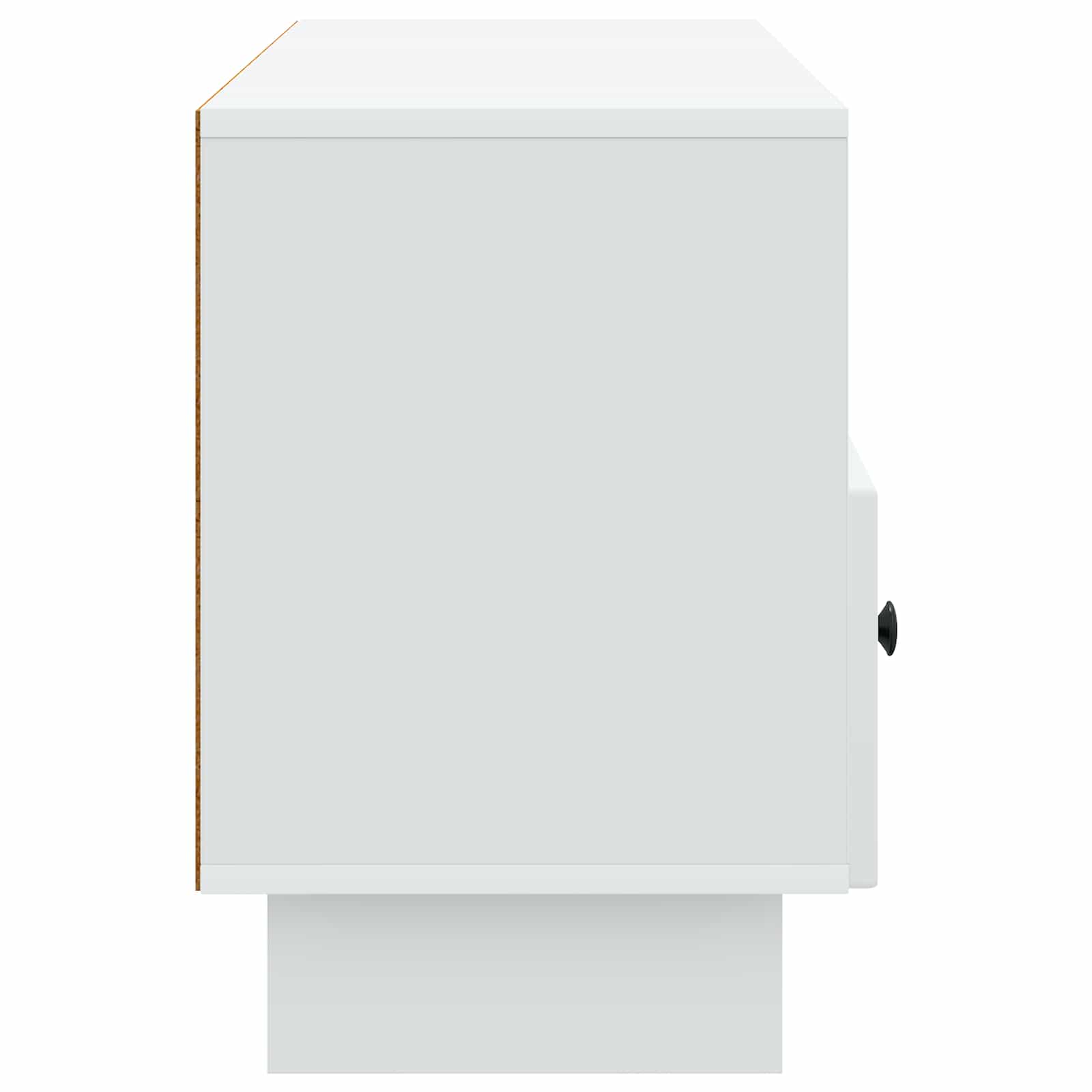 Meuble TV Blanc 102 x 34,5 x 50 cm Bois d'ingénierie - XIOS
