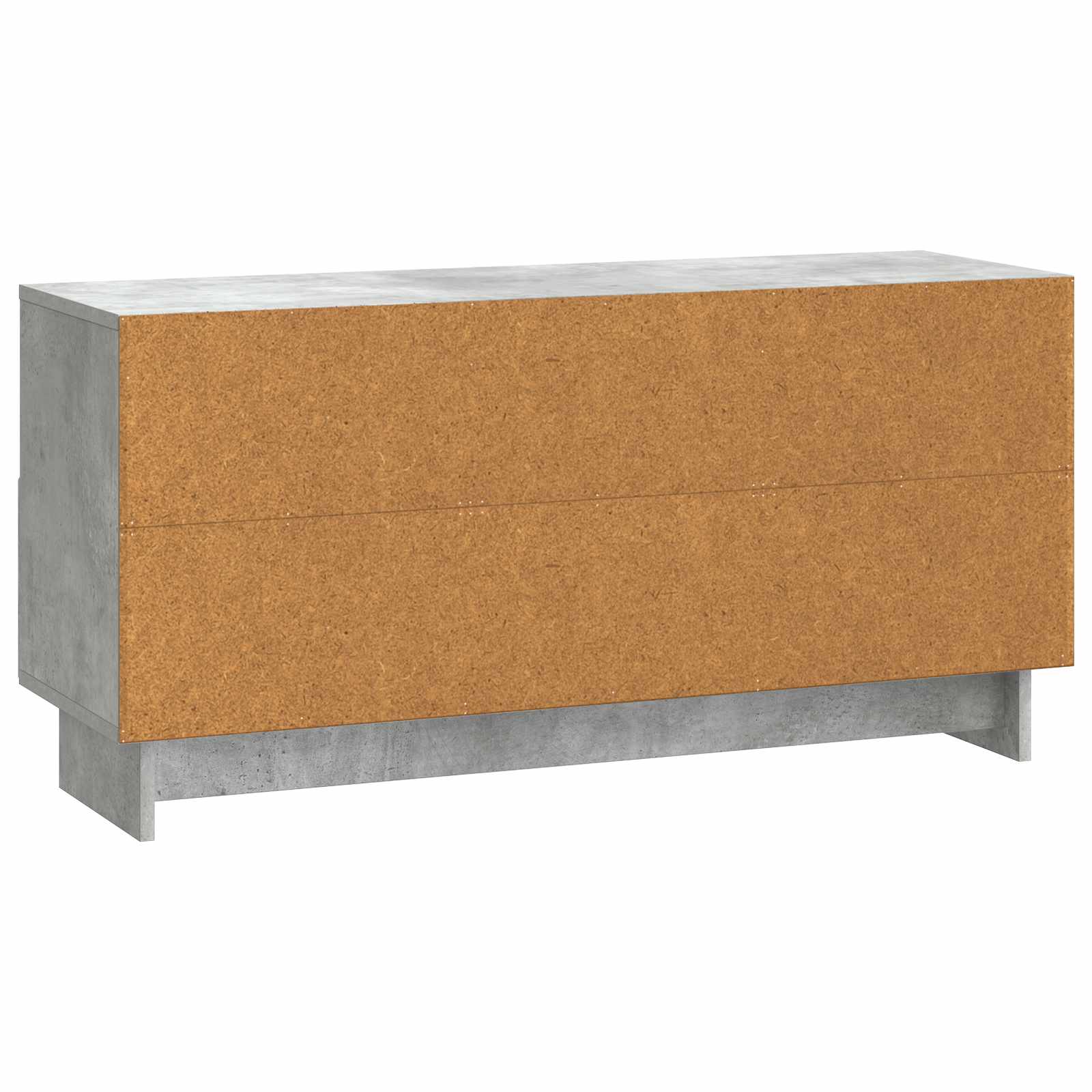 Meuble TV Gris béton 102 x 34,5 x 50 cm Bois d'ingénierie - XIOS