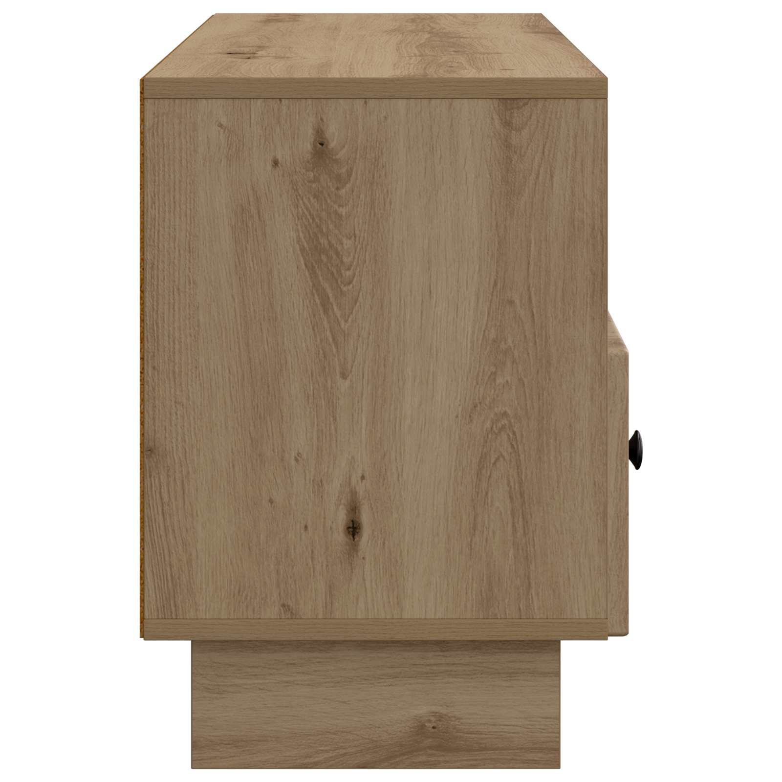 Meuble TV Chêne artisanal 102 x 34,5 x 50 cm Bois d'ingénierie - XIOS