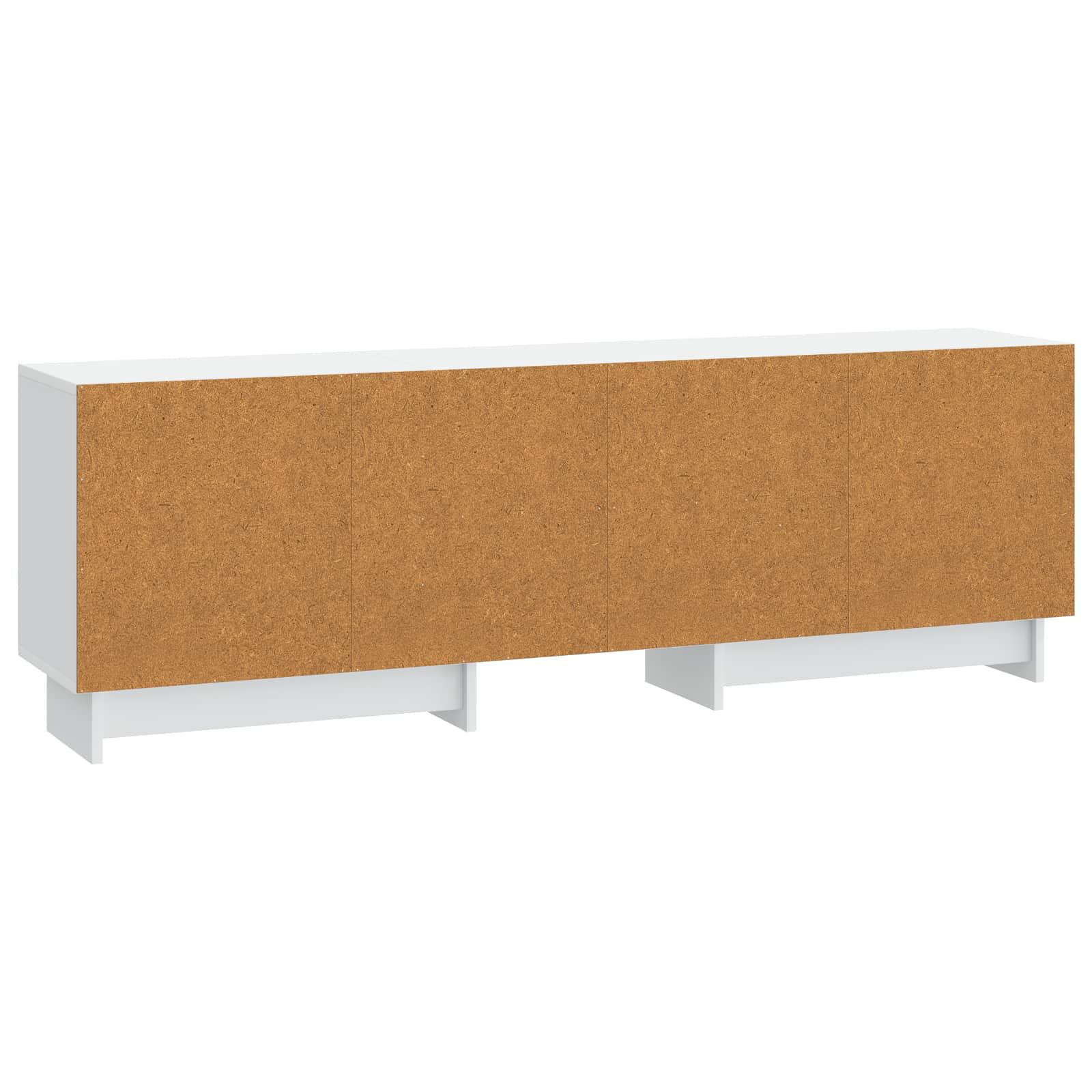 Meuble TV Blanc 150 x 31 x 50 cm Bois d’ingénierie - XIOS