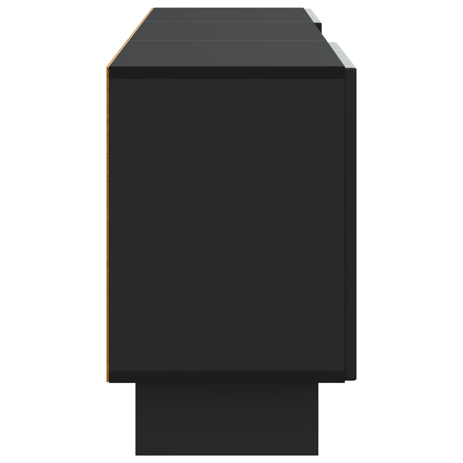 Meuble TV Noir 150 x 31 x 50 cm Bois d’ingénierie - XIOS