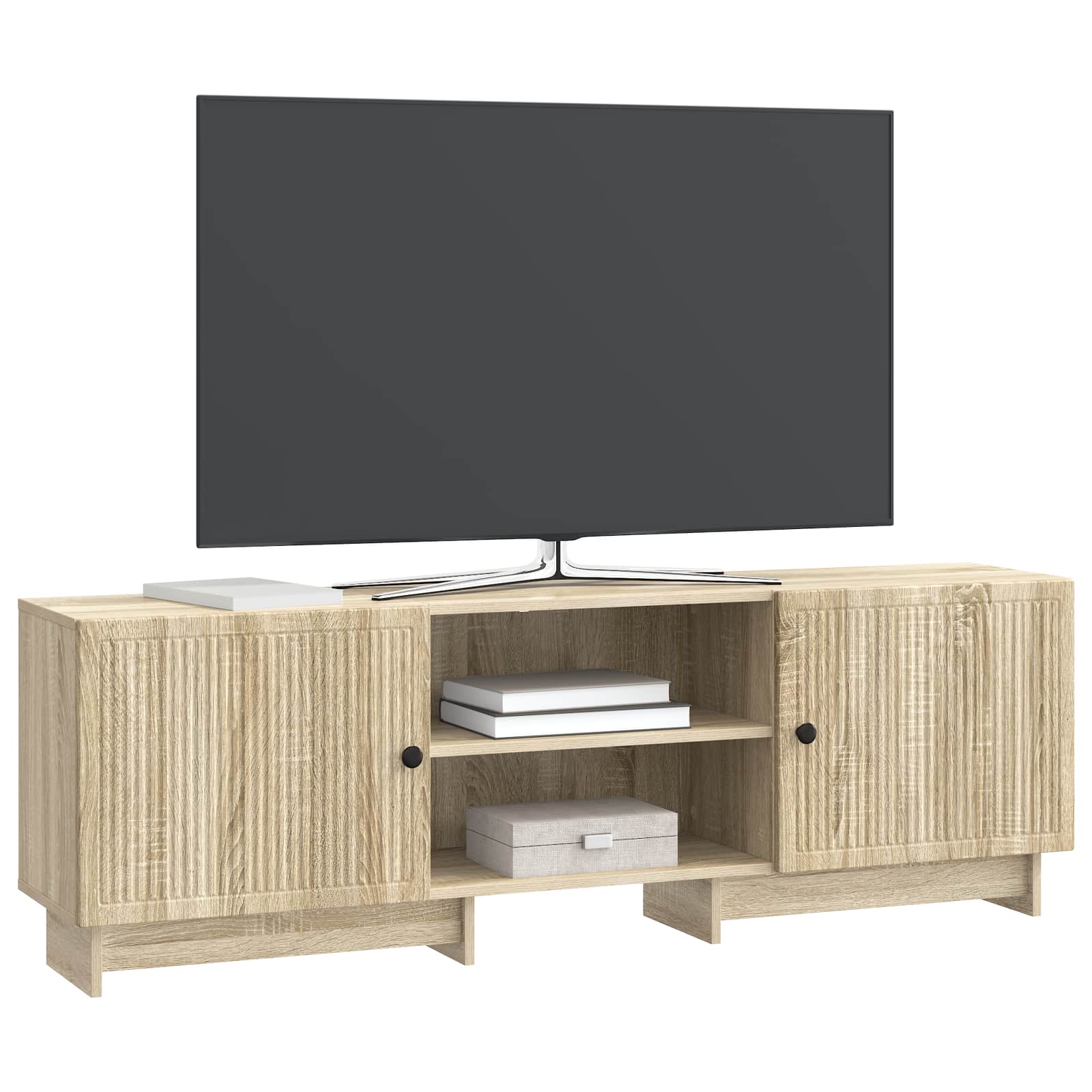 Meuble TV Chêne Sonoma 150 x 31 x 50 cm Bois d’ingénierie - XIOS