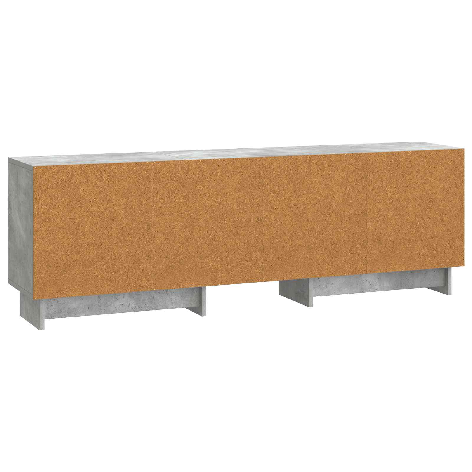 Meuble TV Gris Béton 150 x 31 x 50 cm Bois d’ingénierie - XIOS
