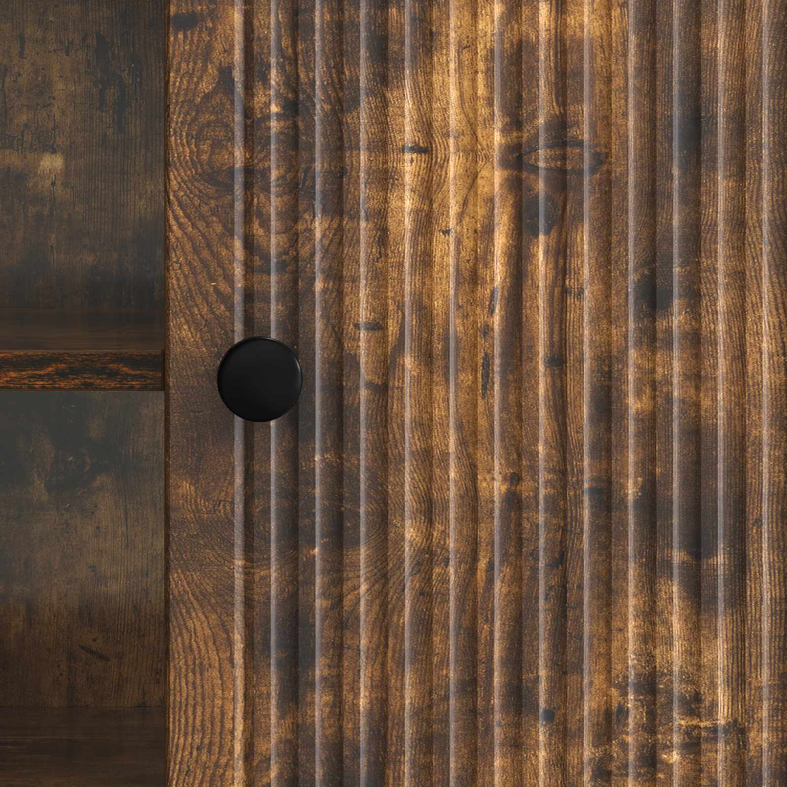 Meuble TV Chêne Fumé 150 x 31 x 50 cm Bois d’ingénierie - XIOS
