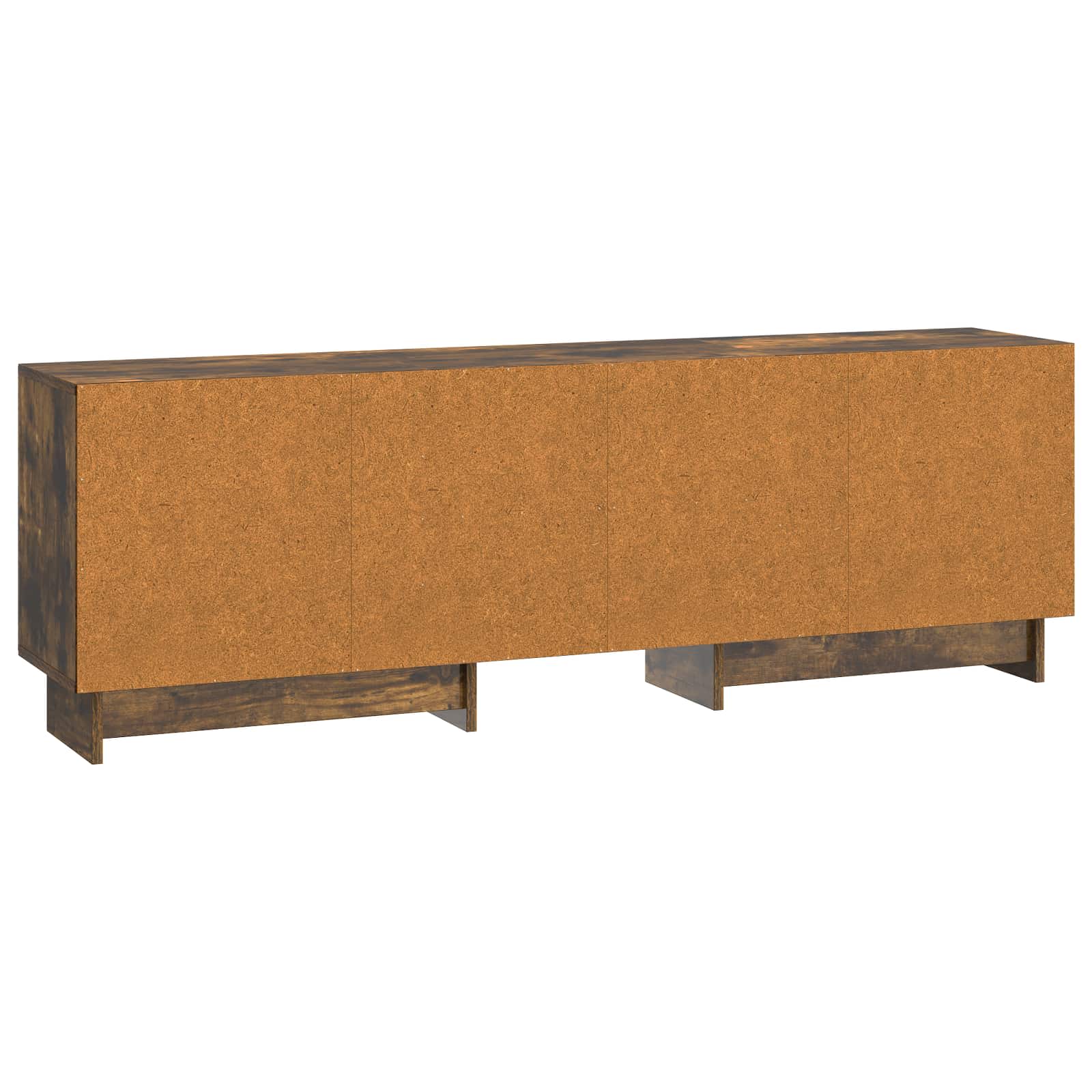 Meuble TV Chêne Fumé 150 x 31 x 50 cm Bois d’ingénierie - XIOS