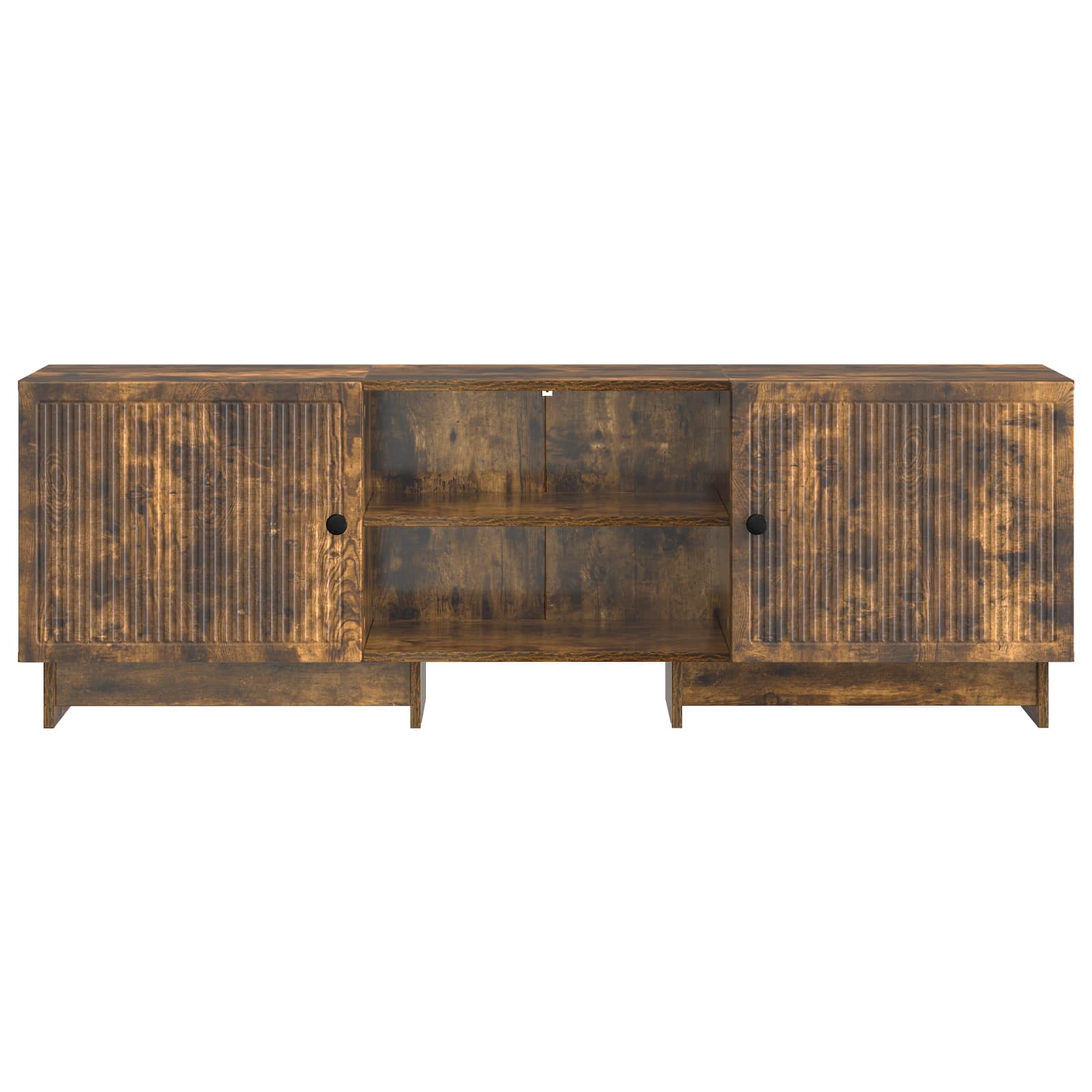 Meuble TV Chêne Fumé 150 x 31 x 50 cm Bois d’ingénierie - XIOS