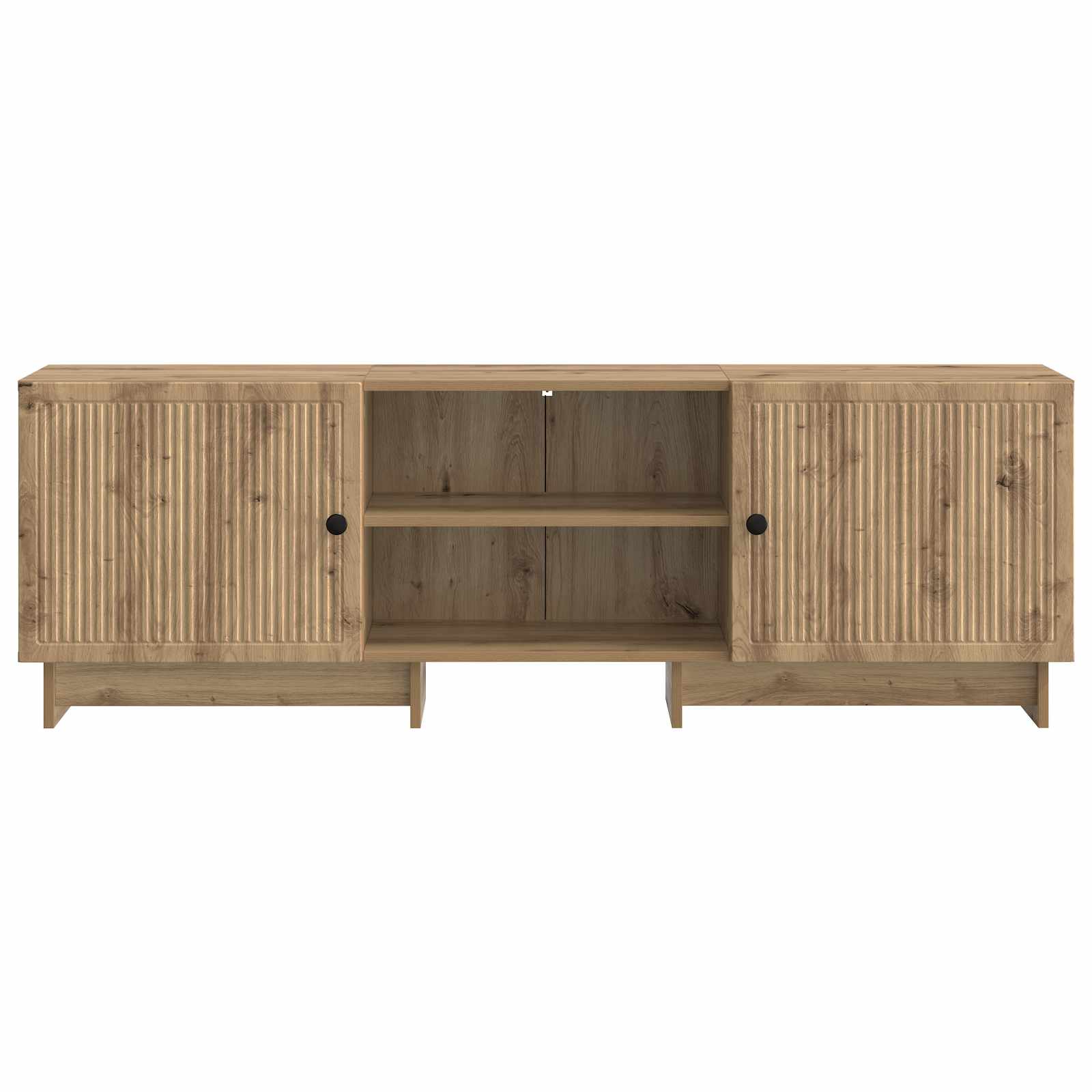 Meuble TV Chêne Artisanal 150 x 31 x 50 cm Bois d’ingénierie - XIOS
