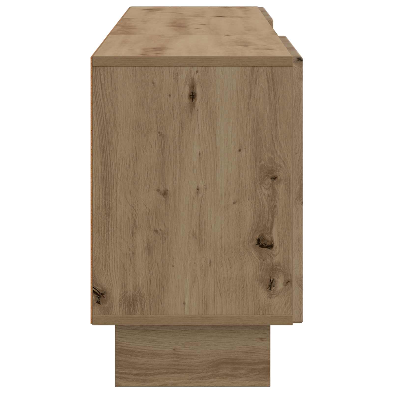 Meuble TV Chêne Artisanal 150 x 31 x 50 cm Bois d’ingénierie - XIOS