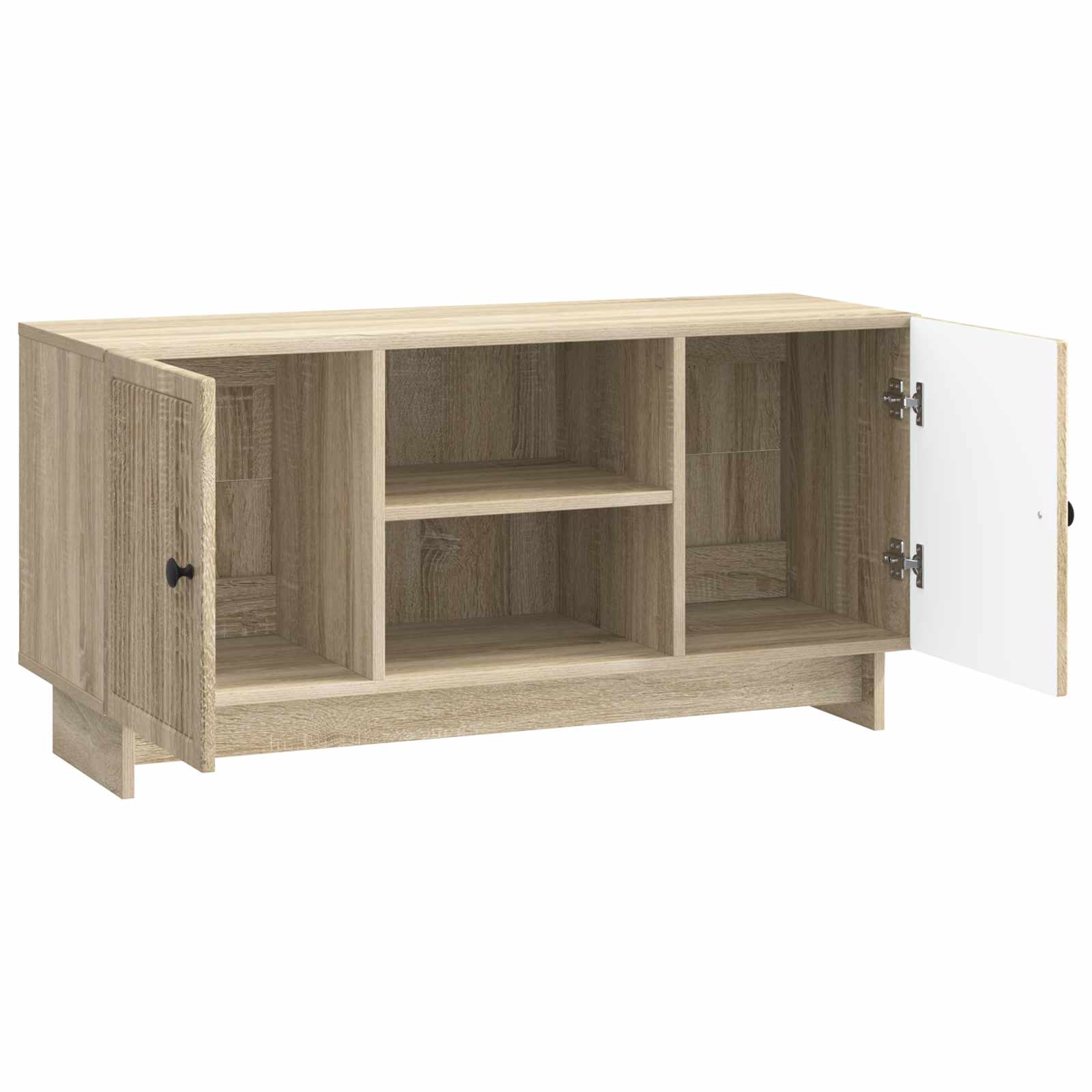 Meuble TV Chêne Sonoma 102 x 34,5 x 50 cm Bois d'ingénierie - XIOS