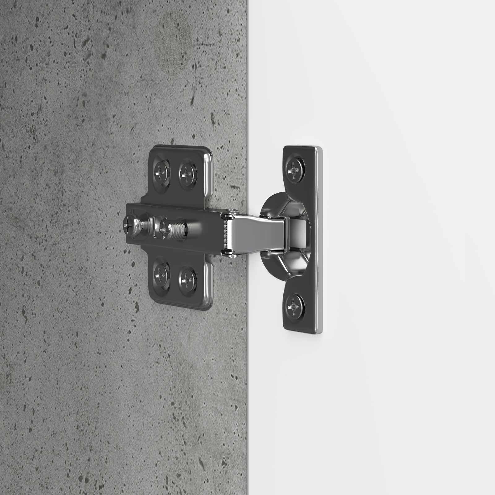 Meuble TV Gris béton 102 x 34,5 x 50 cm Bois d'ingénierie - XIOS