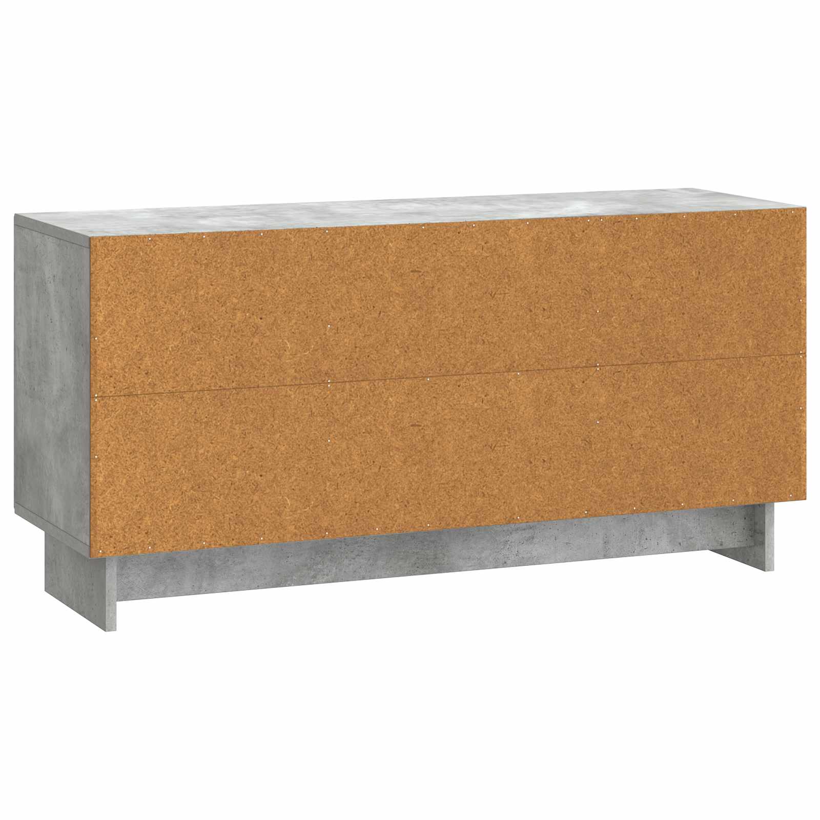 Meuble TV Gris béton 102 x 34,5 x 50 cm Bois d'ingénierie - XIOS