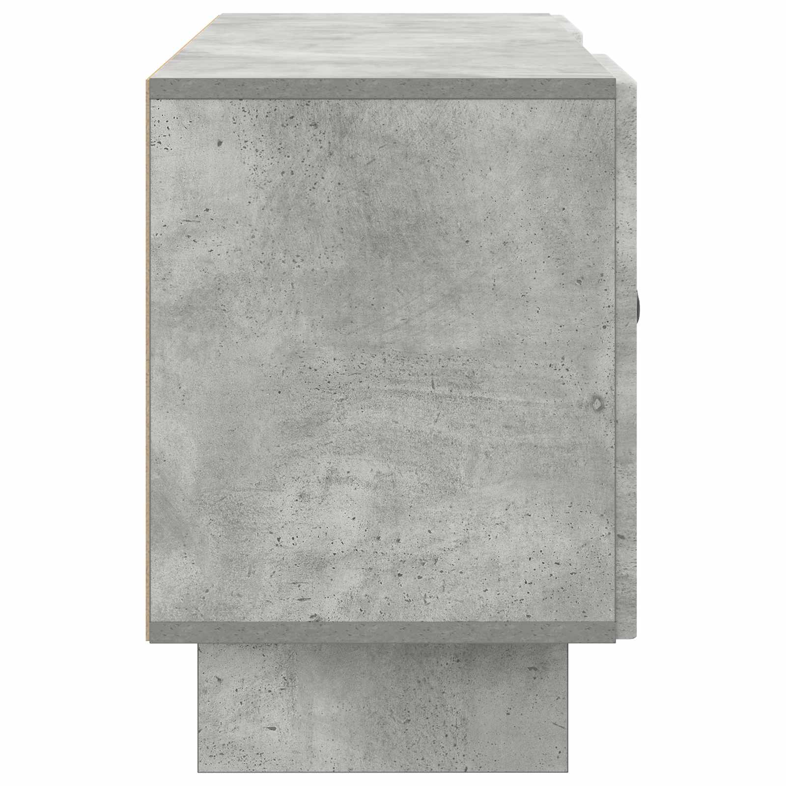 Meuble TV Gris béton 102 x 34,5 x 50 cm Bois d'ingénierie - XIOS