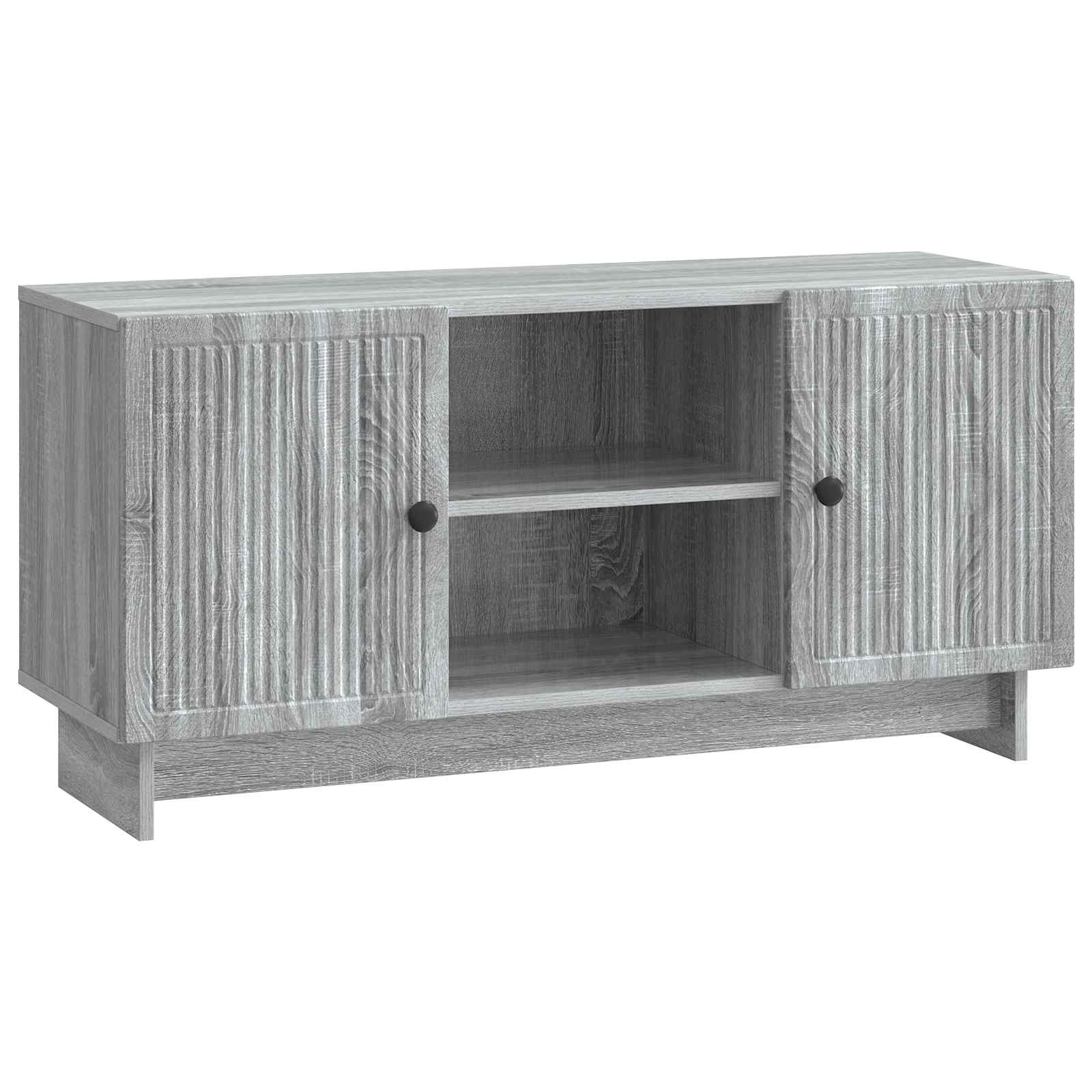 Meuble TV Gris Sonoma 102 x 34,5 x 50 cm Bois d'ingénierie - XIOS