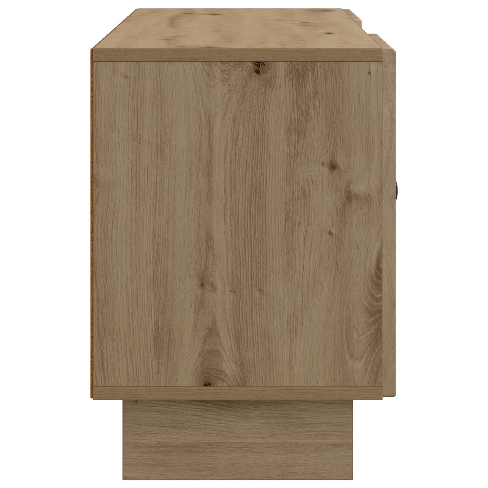 Meuble TV Chêne artisanal 102 x 34,5 x 50 cm Bois d'ingénierie - XIOS