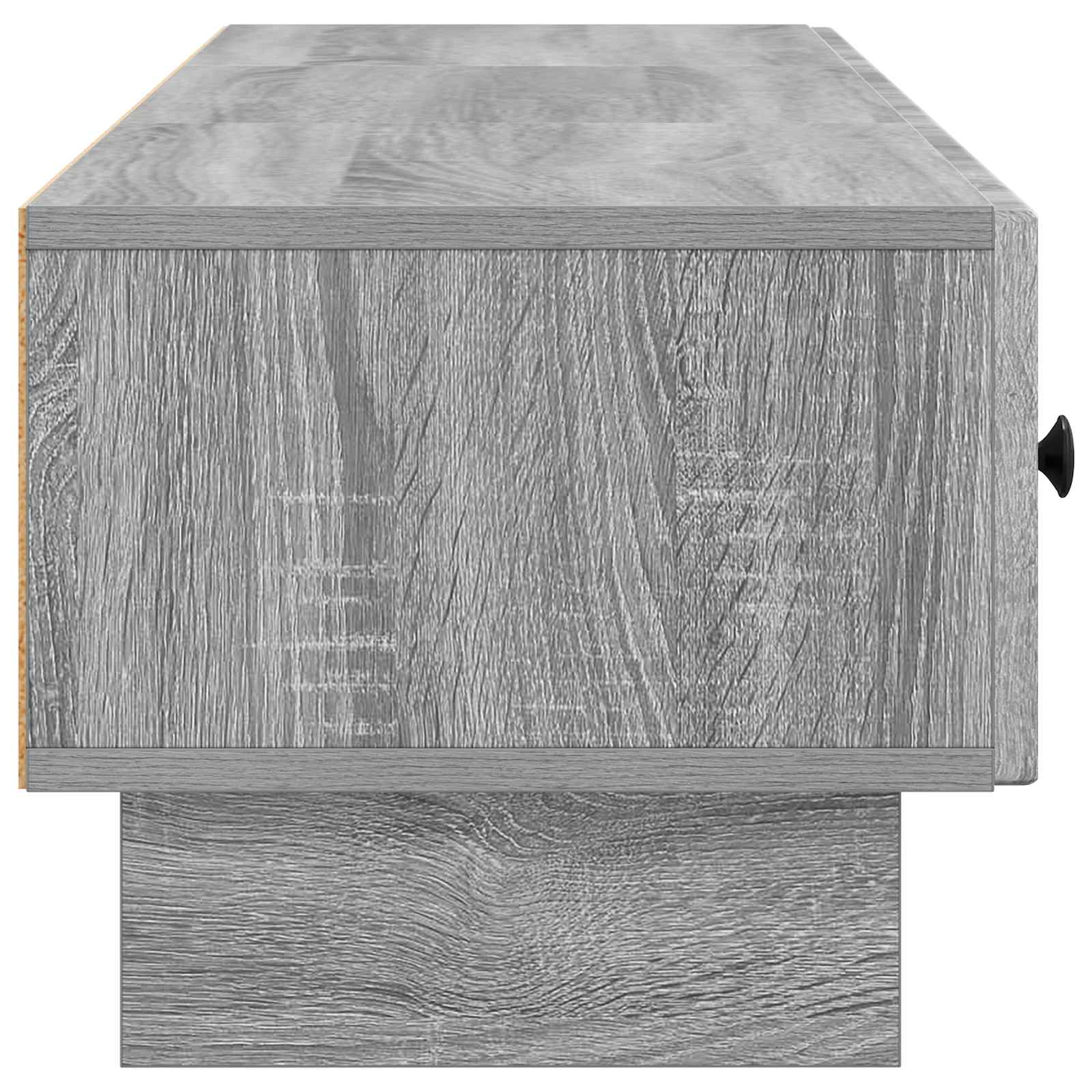 Meuble TV Sonoma gris 147 x 34,5 x 30 cm Bois d'ingénierie - XIOS