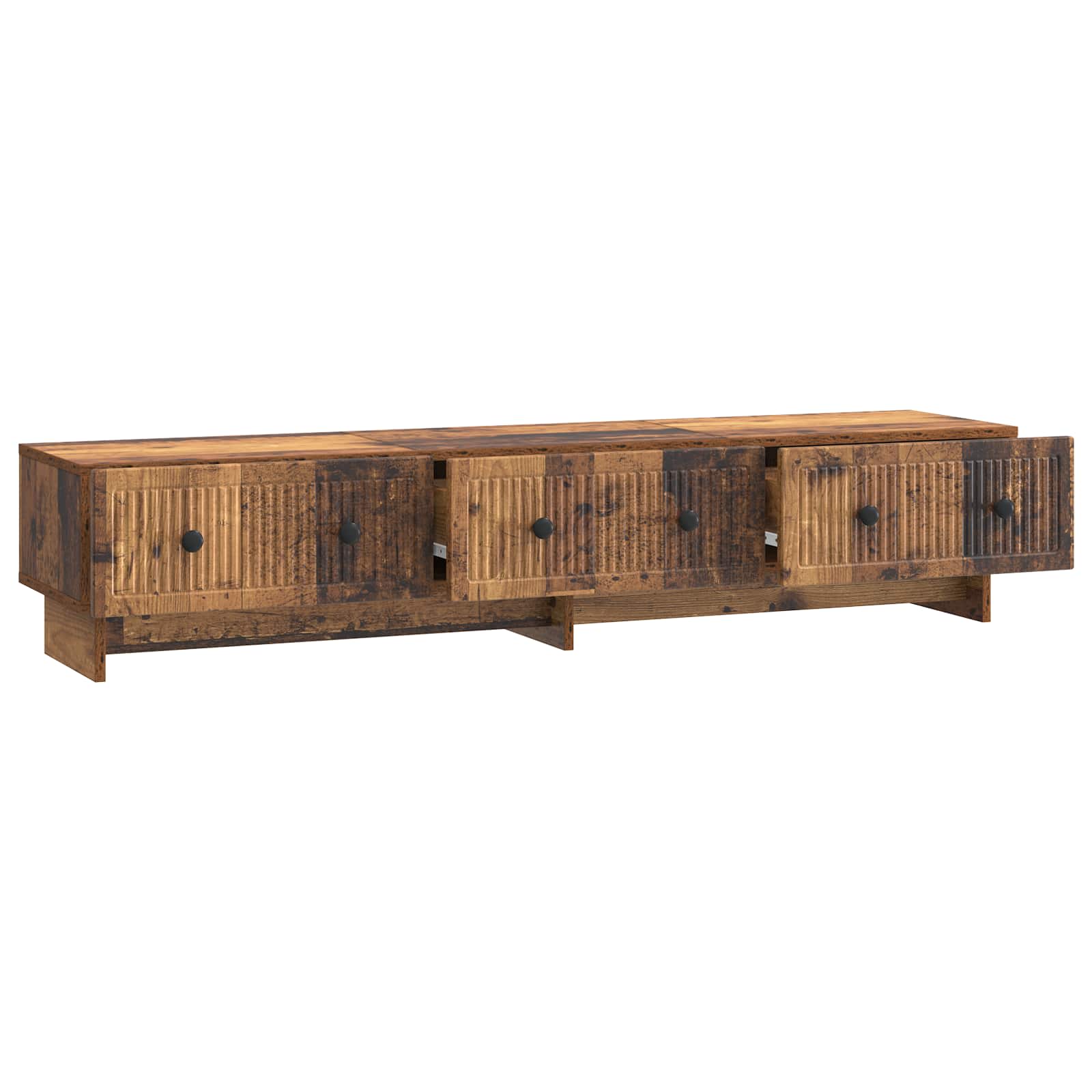 Meuble TV Bois ancien 147 x 34,5 x 30 cm Bois d'ingénierie - XIOS