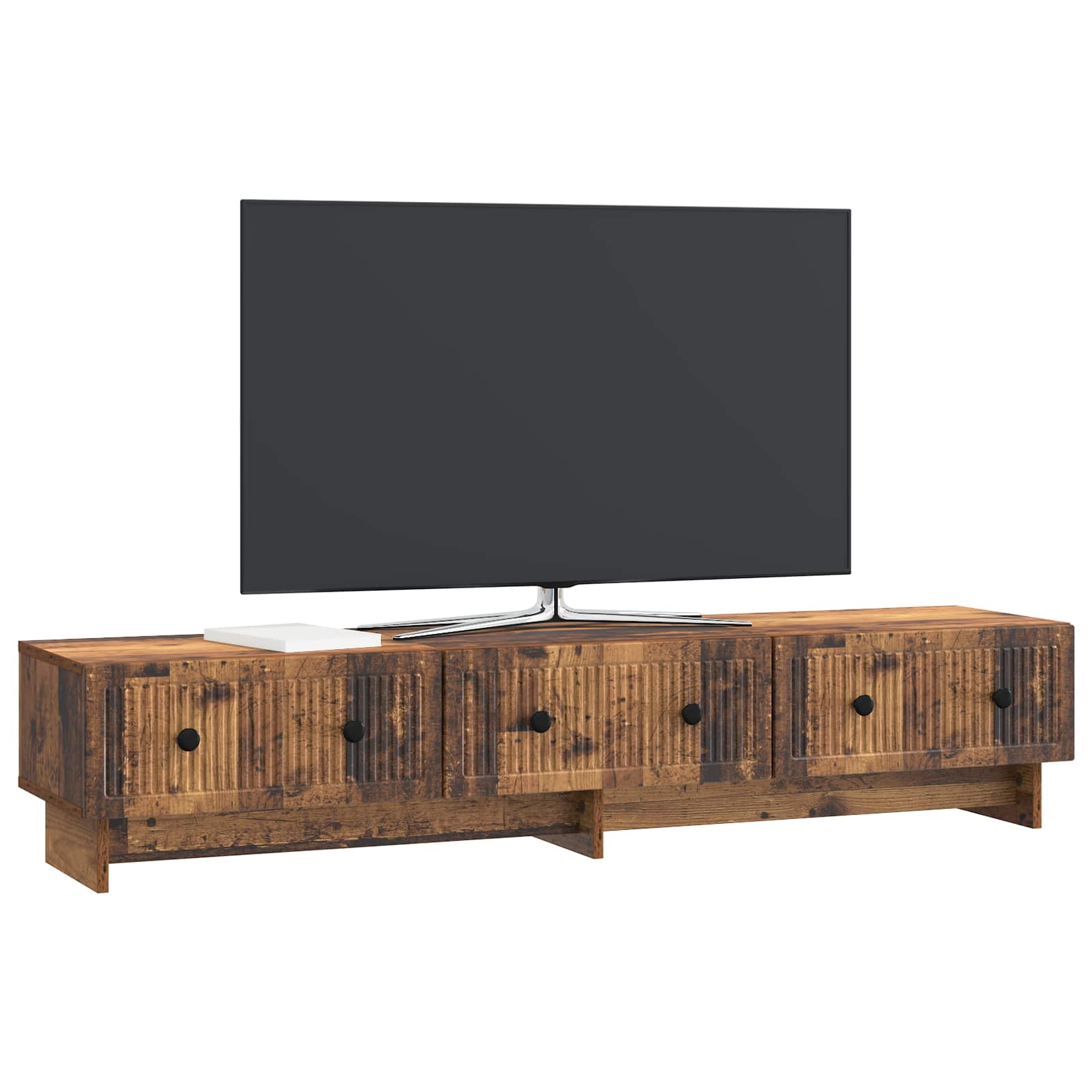 Meuble TV Bois ancien 147 x 34,5 x 30 cm Bois d'ingénierie - XIOS